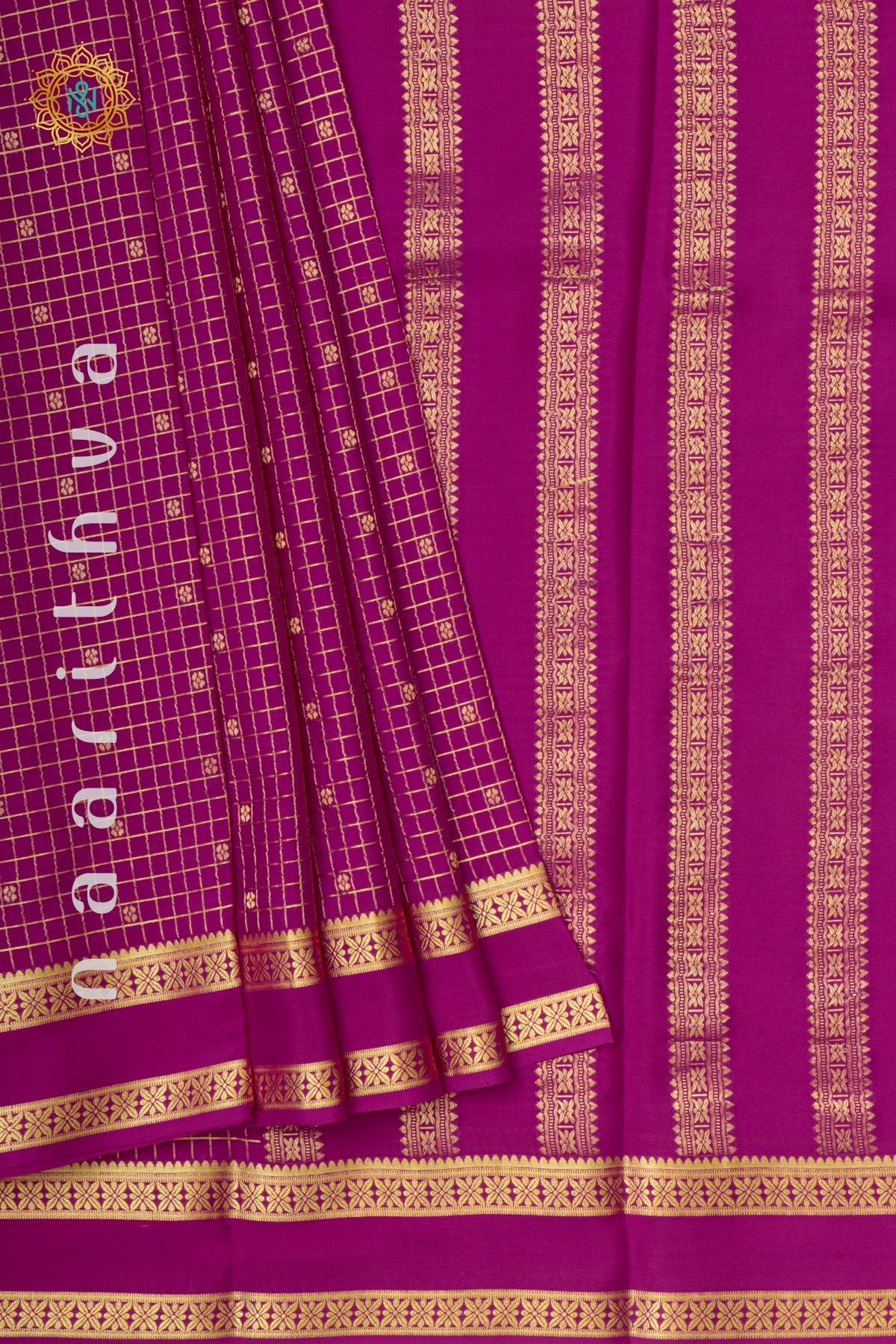 PINK - PURE MYSORE CREPE SILK