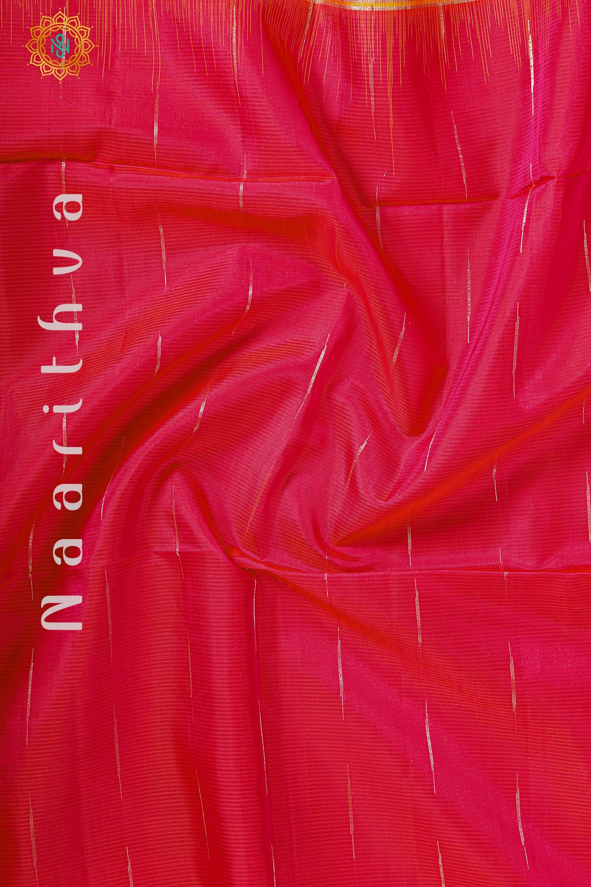 PINK WITH YELLOW - PURE KANJIVARAM SOFT SILK