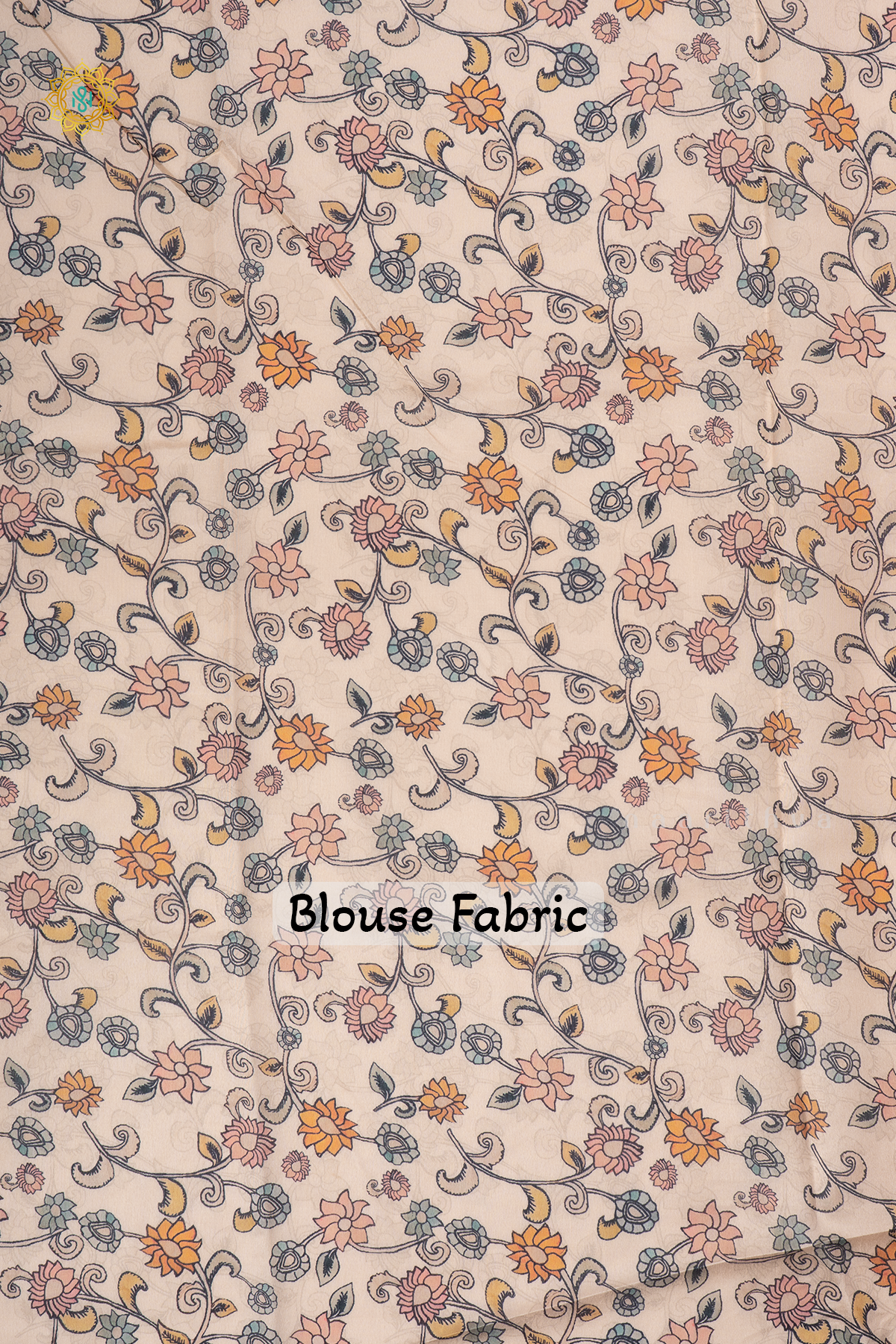 RANI PINK - SEMI TUSSAR WITH APPLIQUE WORK