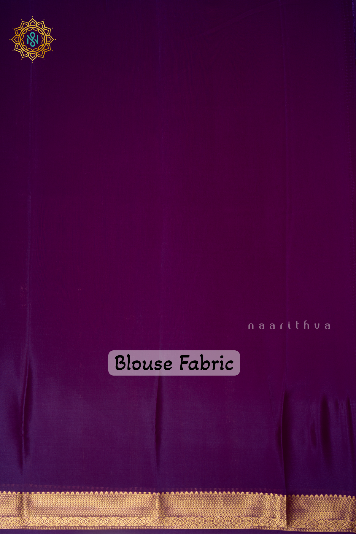 PURPLE - PURE MYSORE CREPE SILK