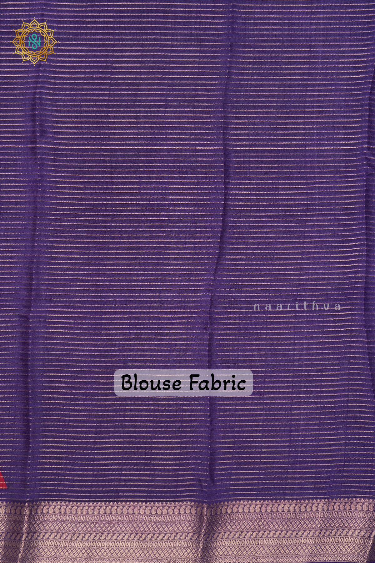 OFF WHITE WITH PINK & PURPLE - SEMI GEORGETTE