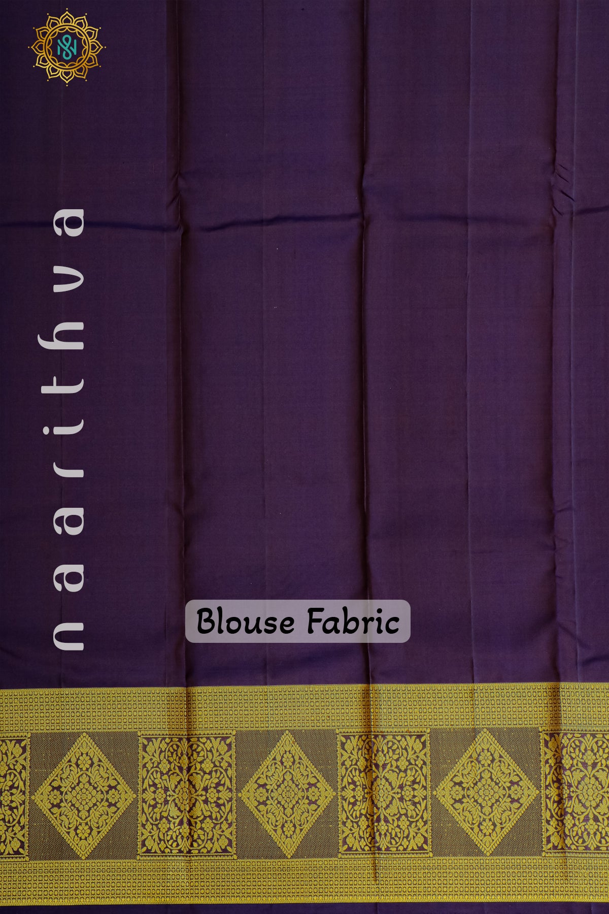 GREY WITH VIOLET - PURE KANJIVARAM SILK