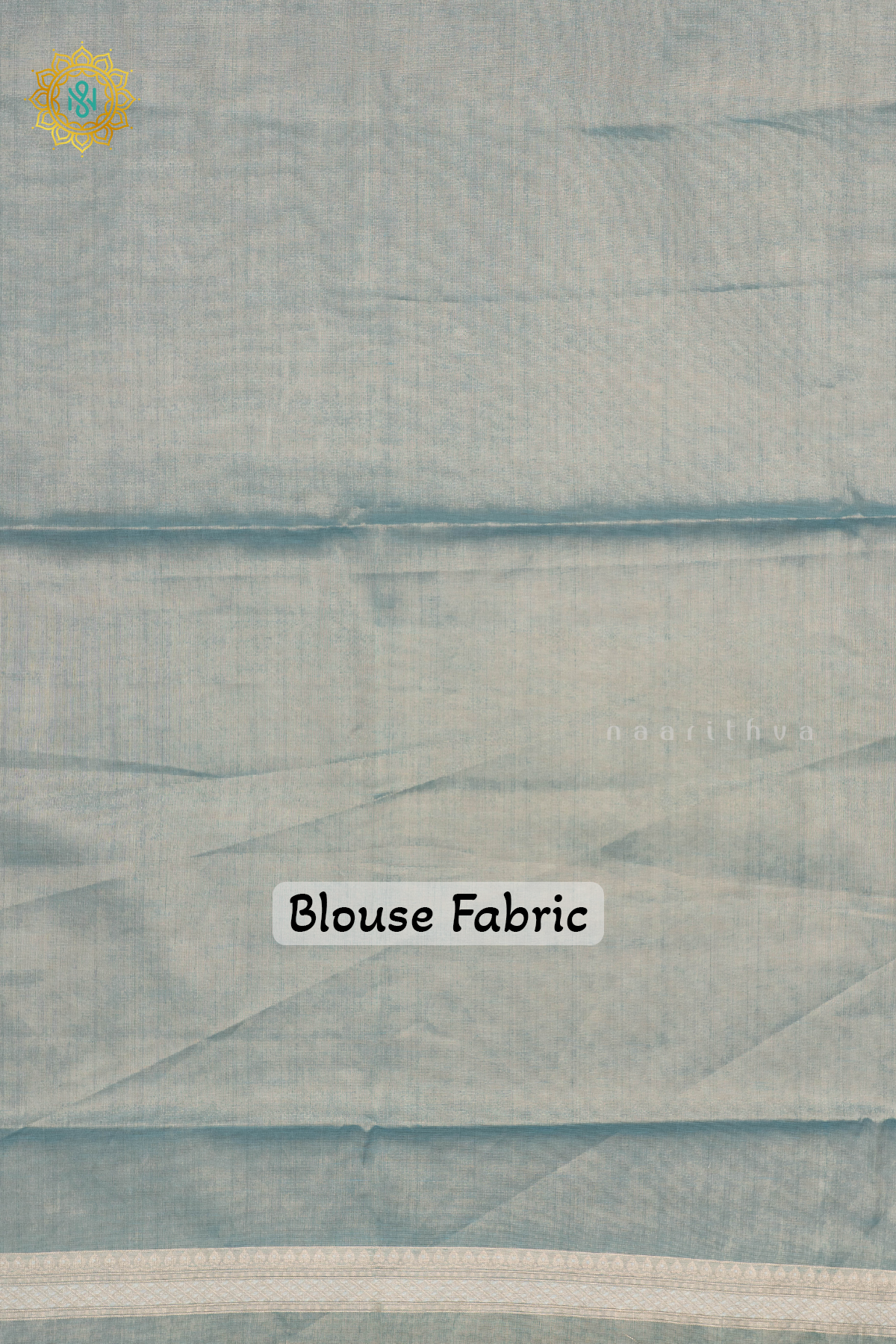 AQUA BLUE - TISSUE ORGANZA