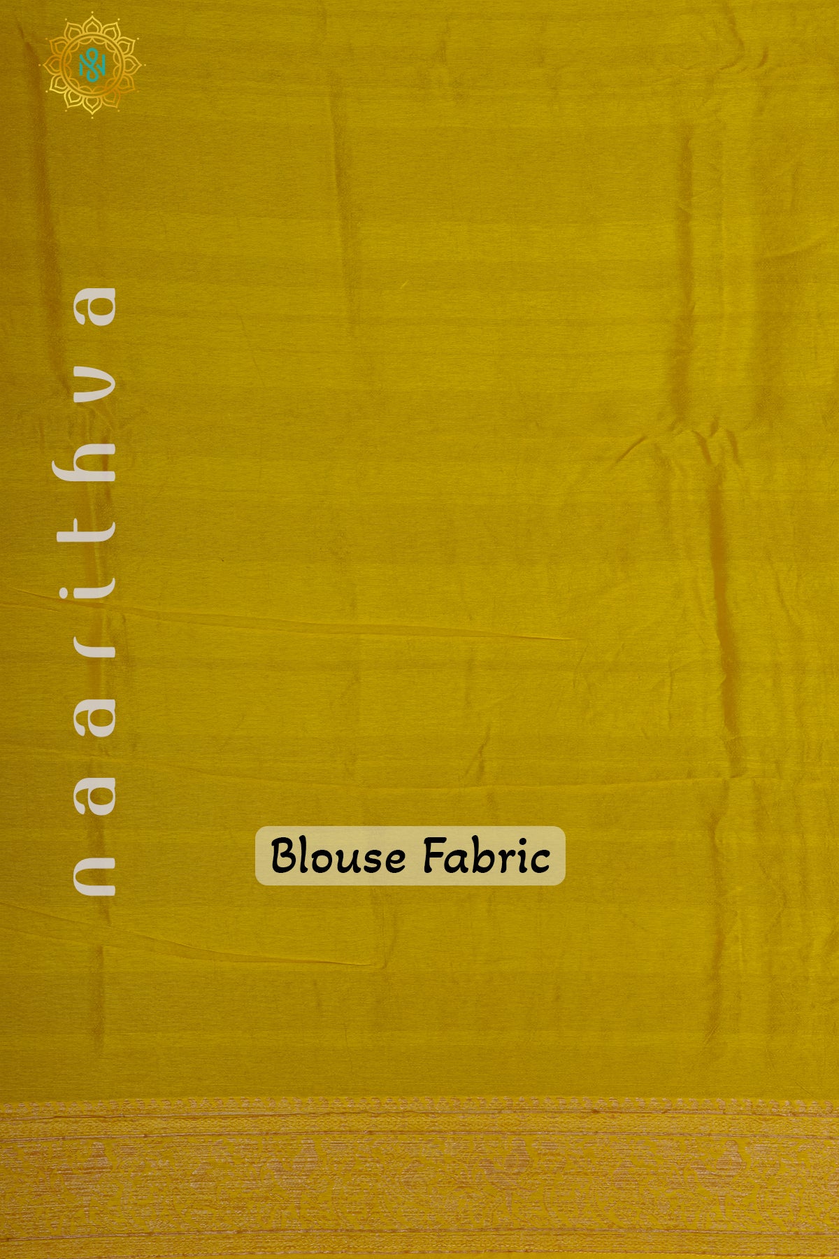 YELLOW - SEMI RAW SILK