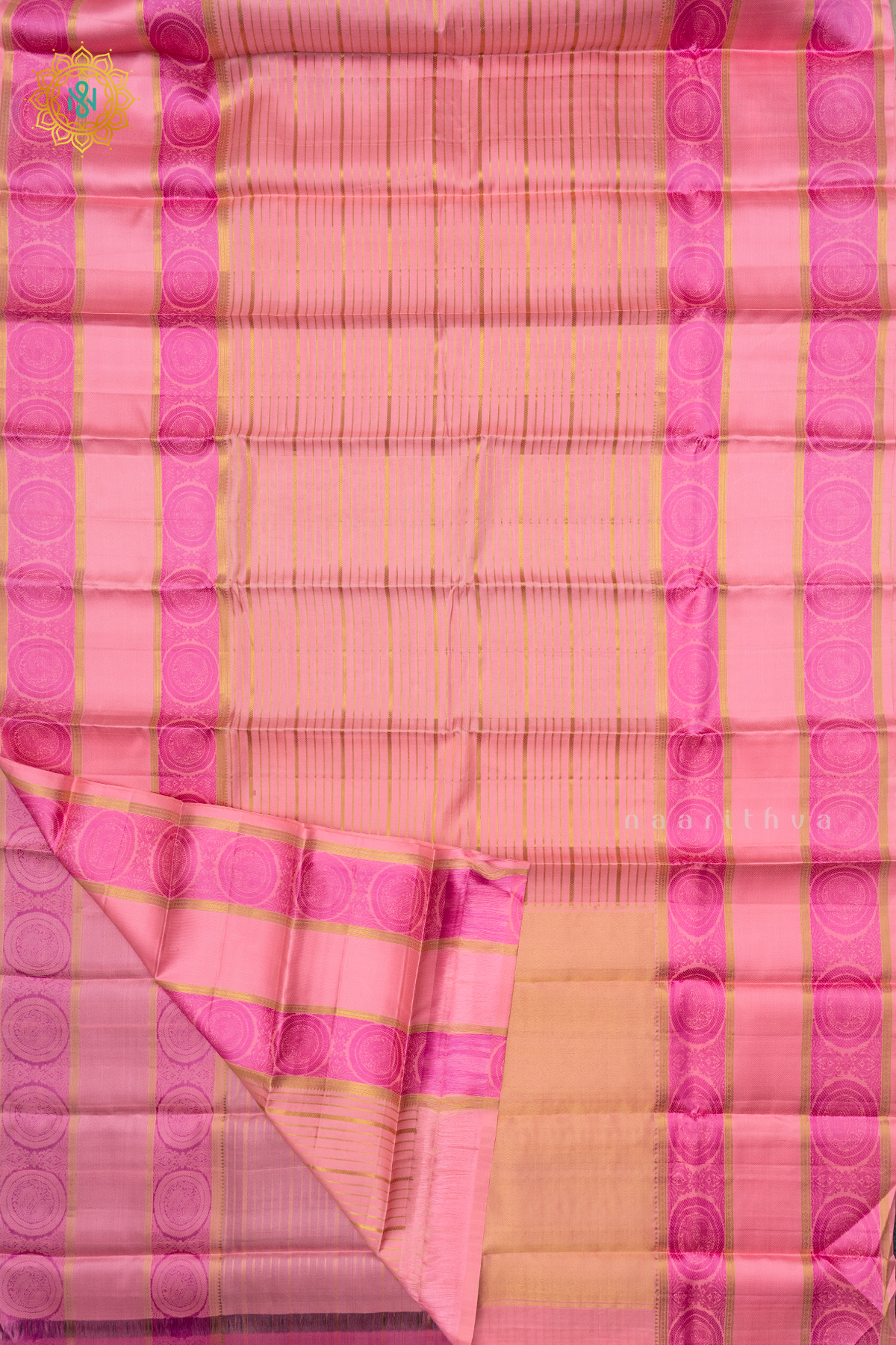 LIGHT PINK - PURE KANJIVARAM SILK