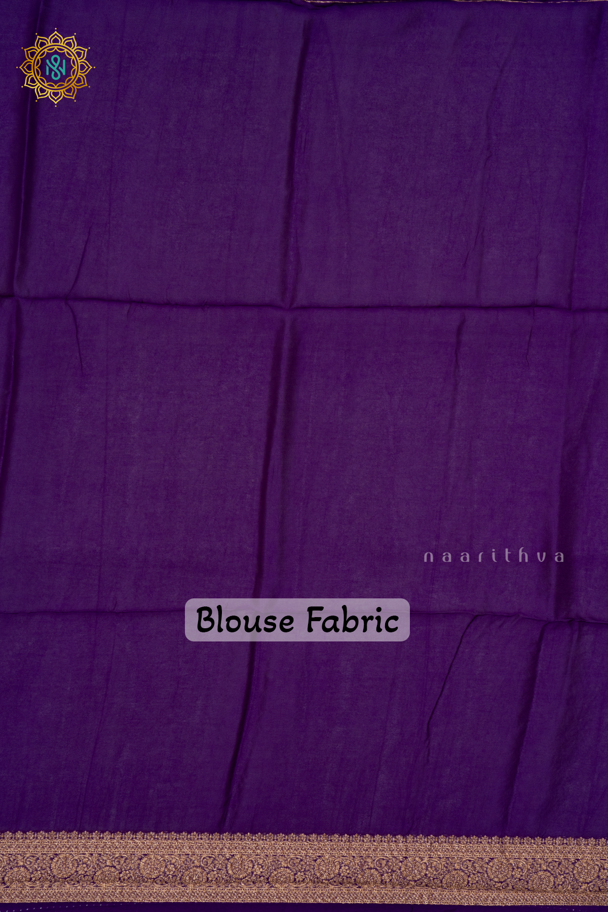 PURPLE - SEMI TUSSAR SILK