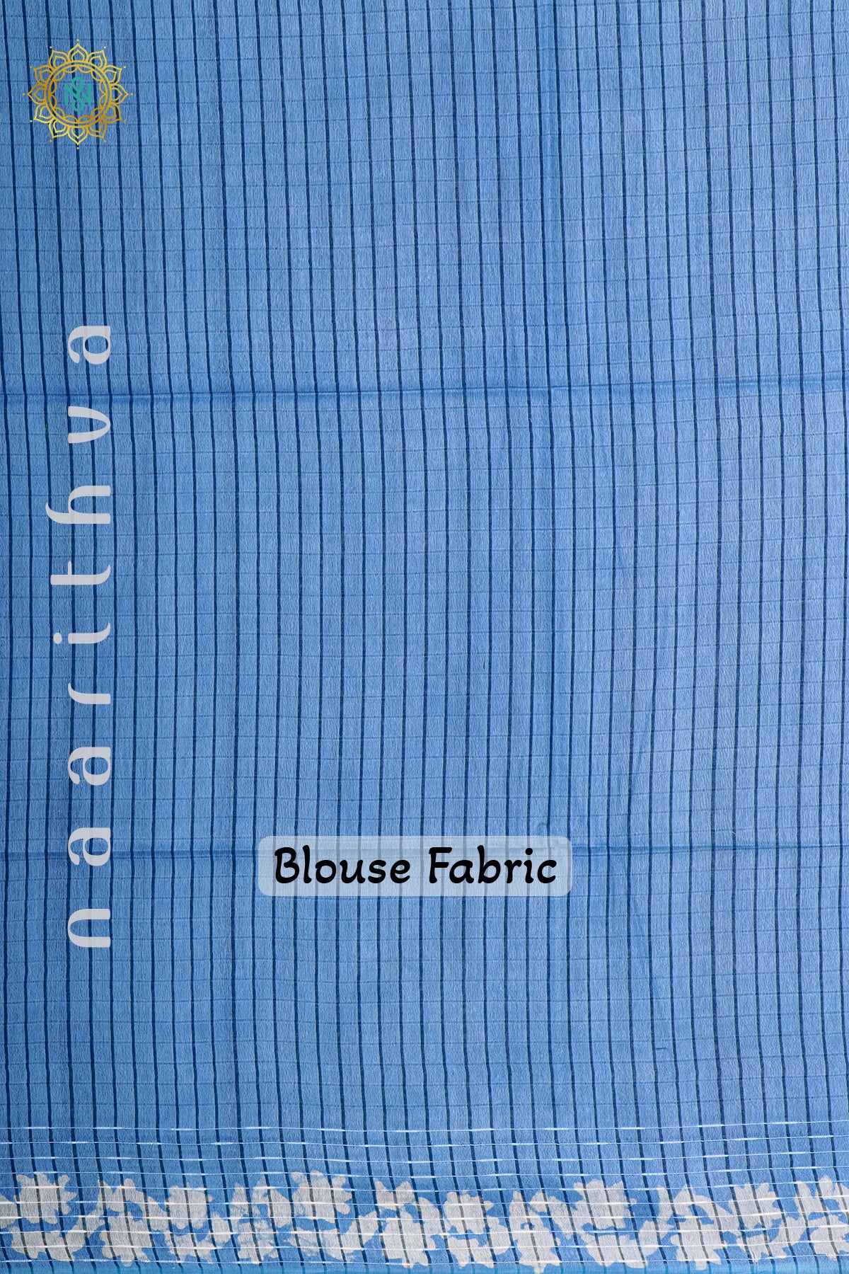 AQUA BLUE - SLUB COTTON