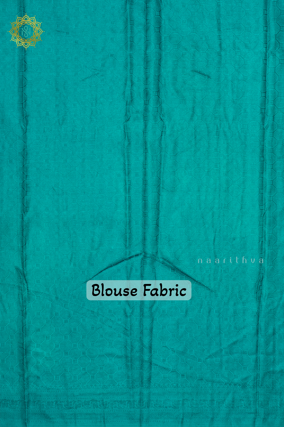 AQUA GREEN - SATIN  BANARASI