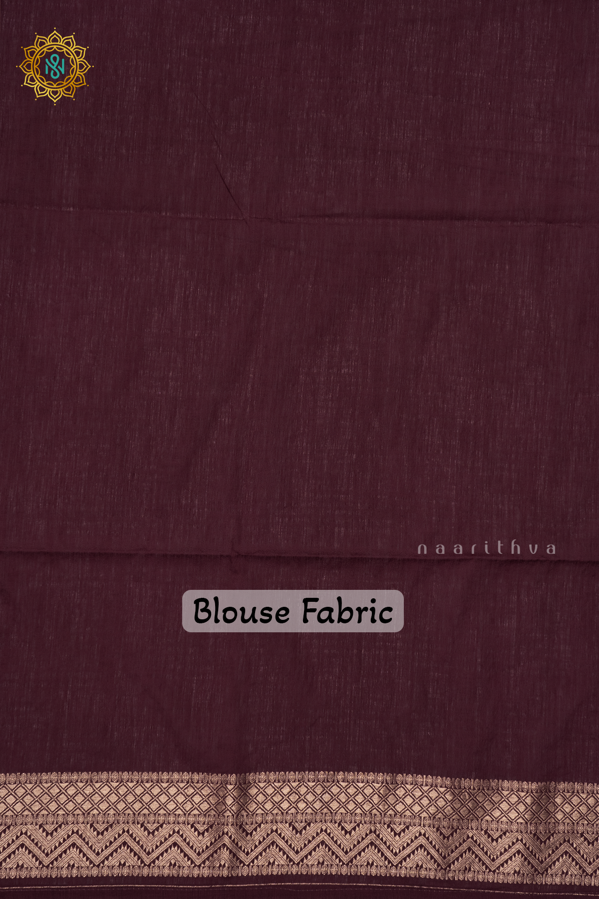 DEEP WINE - CHANDERI SILK COTTON