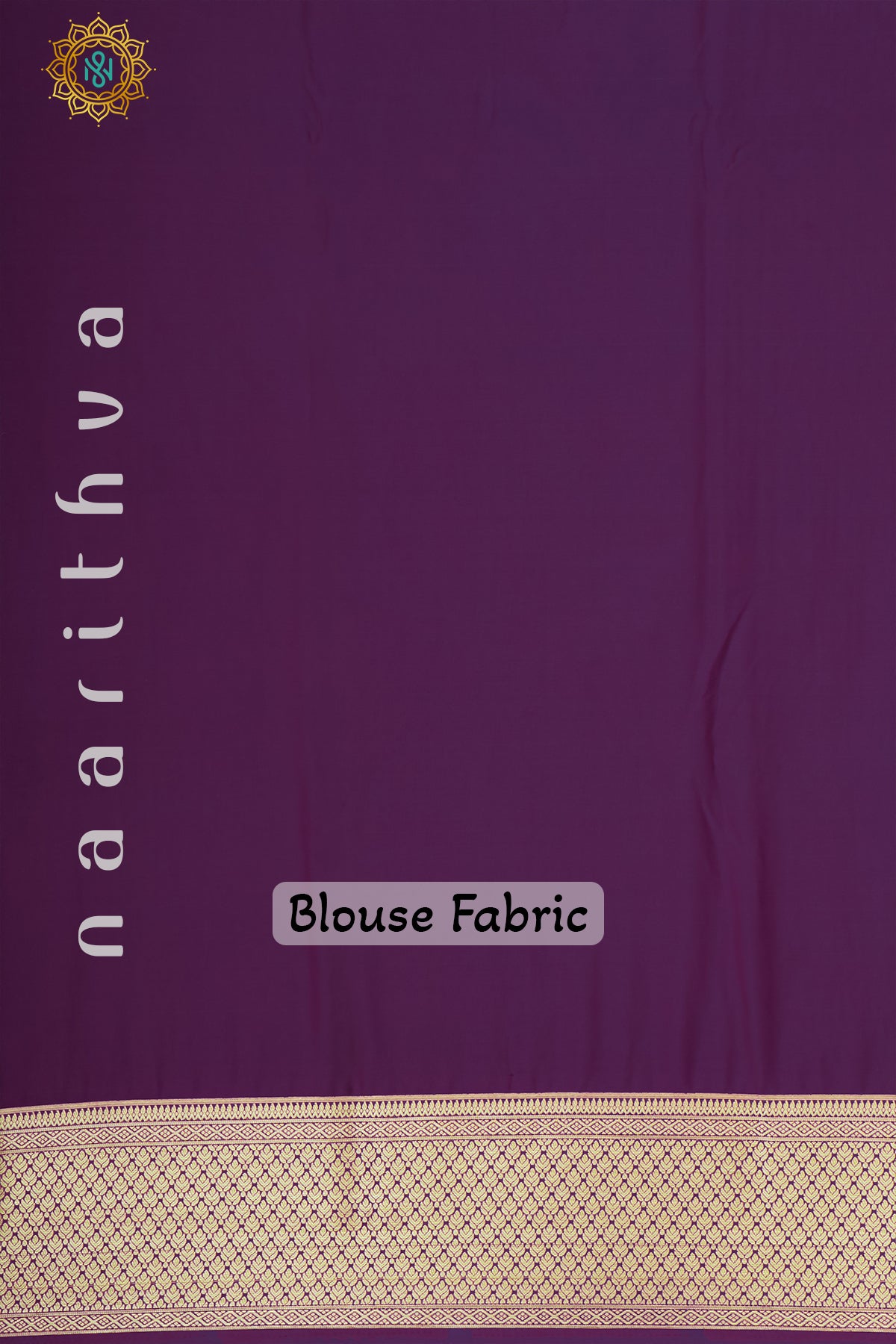 LAVENDER WITH PURPLE - SEMI CREPE GEORGETTE