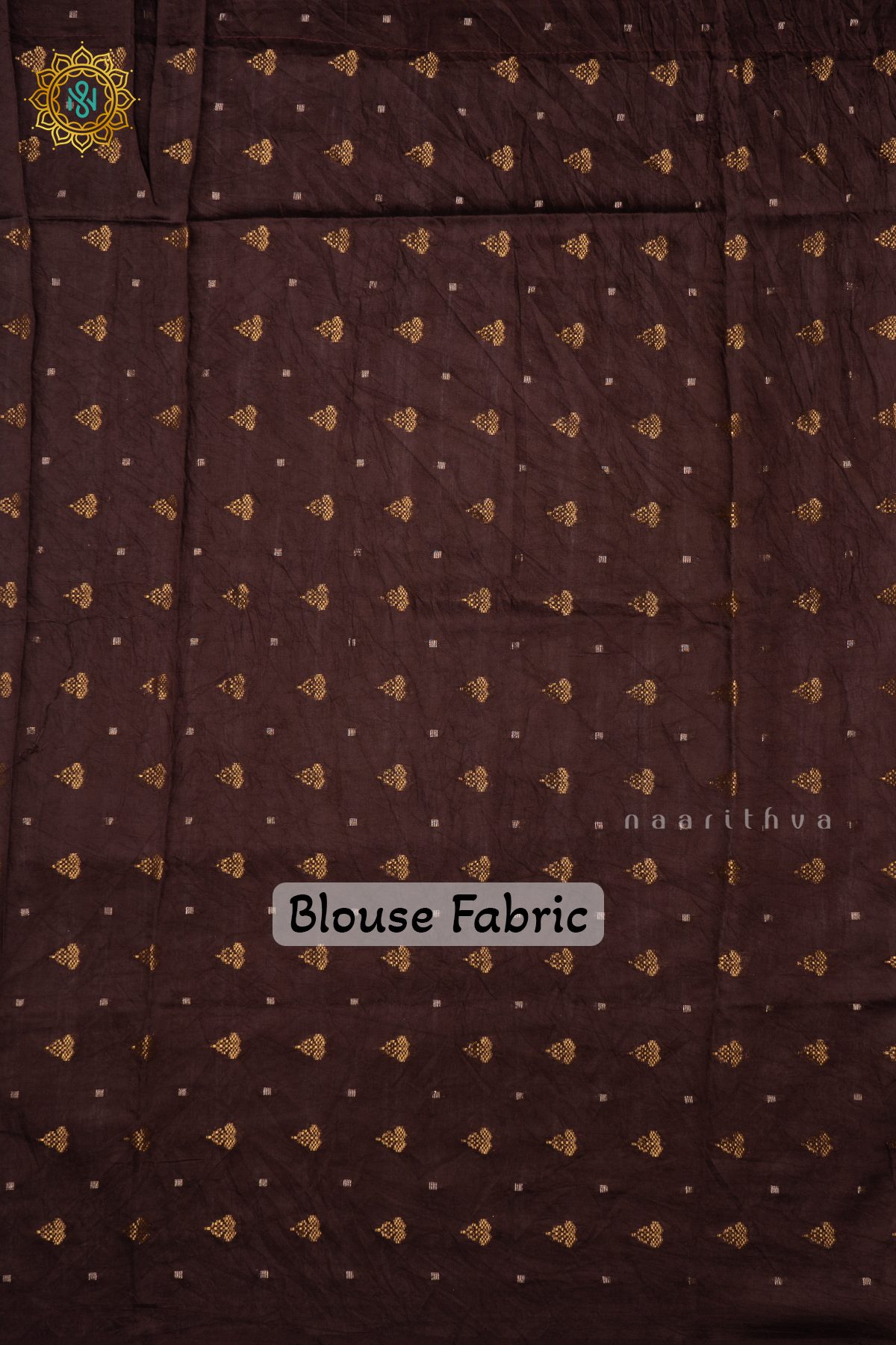 Lavender With Brown Semi Crepe Silk Saree With Printed Body And Contrast Zari Border