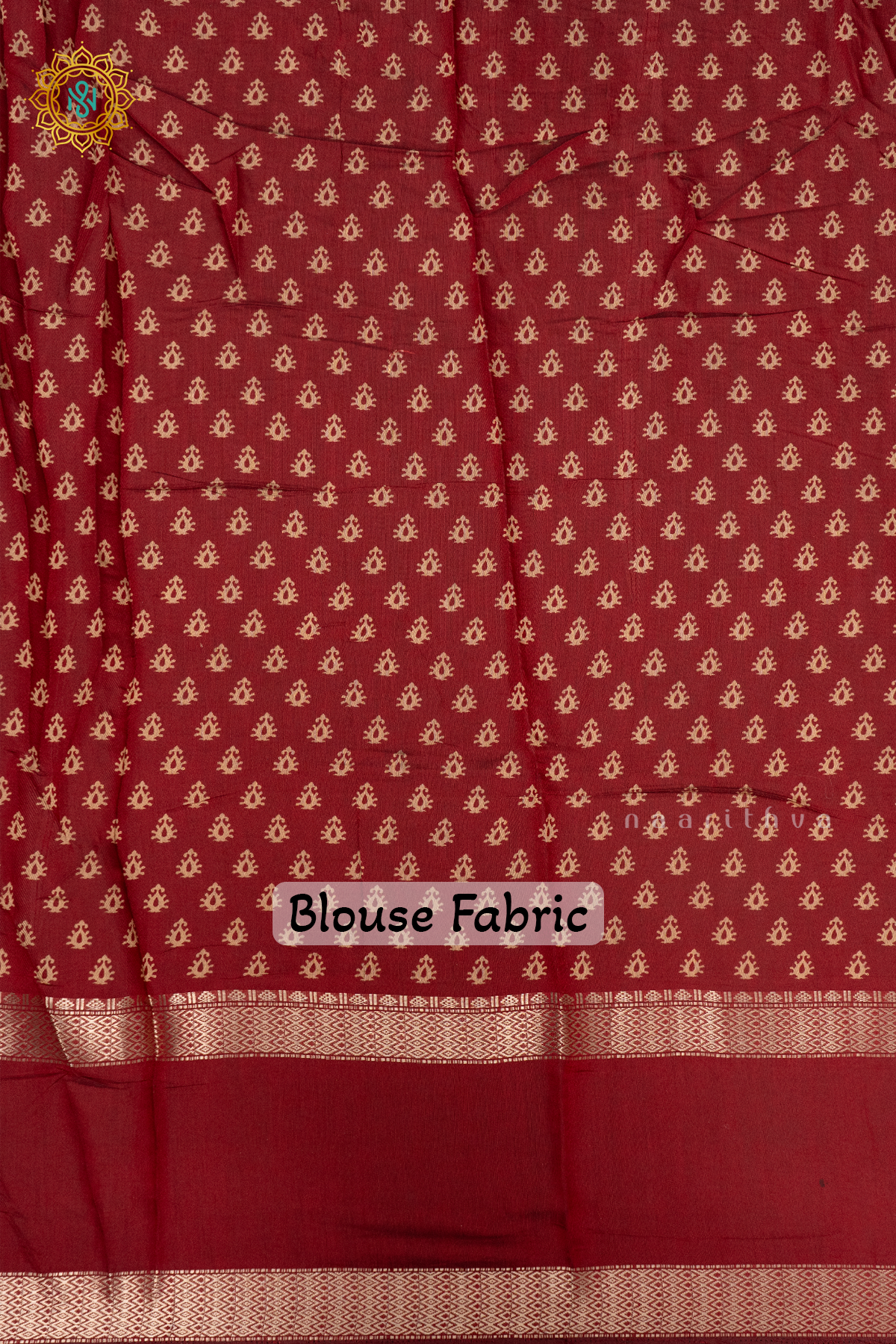 PEACOCK GREEN WITH MAROON - VISCOSE COTTON