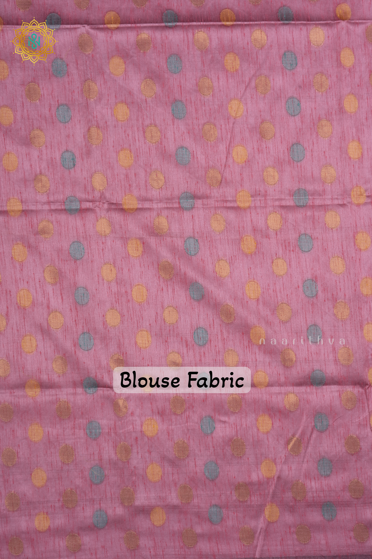 Light Pink Semi Tussar Silk Sarree With Rangkat Pallu & Blouse
