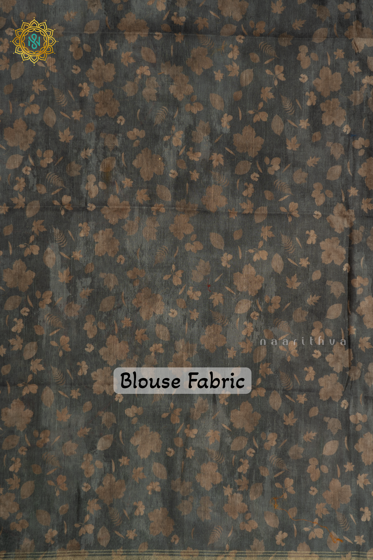 GREY WITH ELEPHANT GREY - KOTHA TUSSAR SILK
