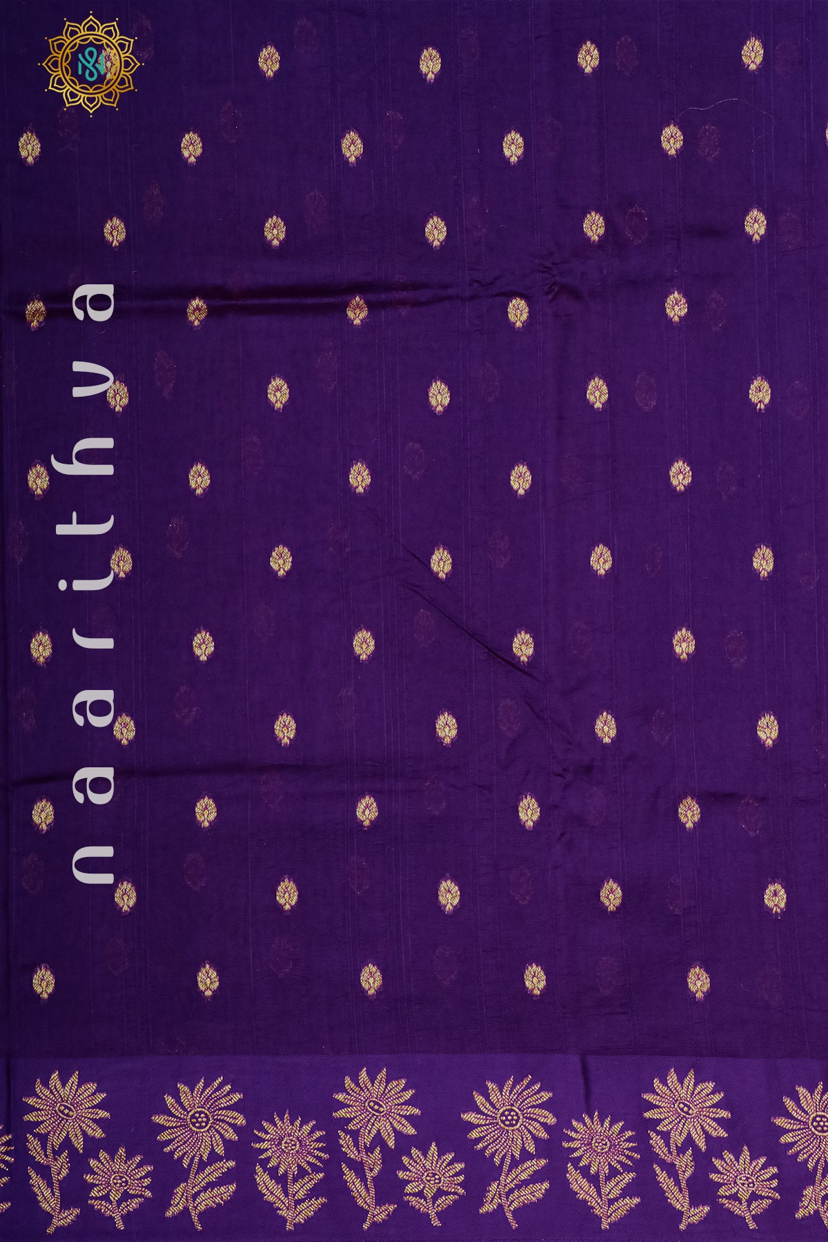 PURPLE - SEMI RAW SILK