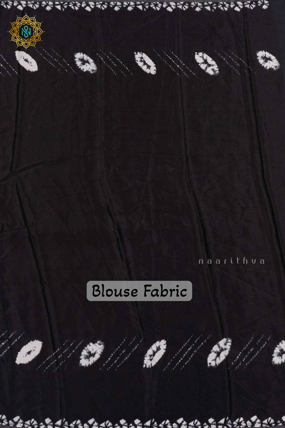 BLACK - SATIN CREPE