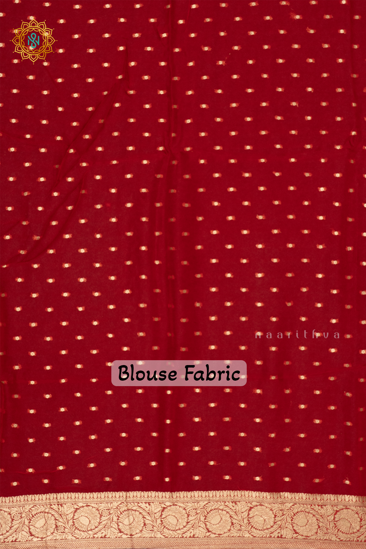 RED - SATIN ORGANZA