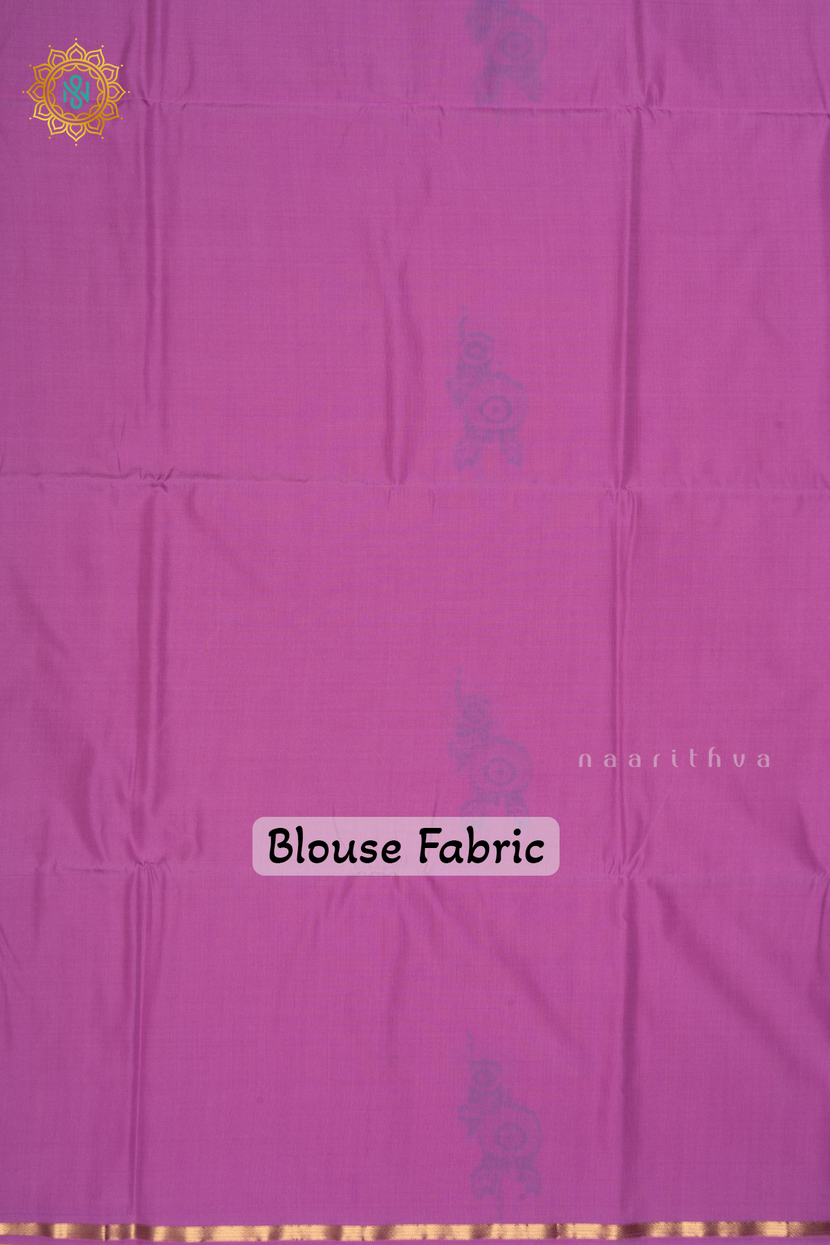 YELLOW WITH LAVENDER - SEMI  SOFT SILK SAREE ALLOVER ZARI BUTTAS AND CONTRAST GAP BORDER