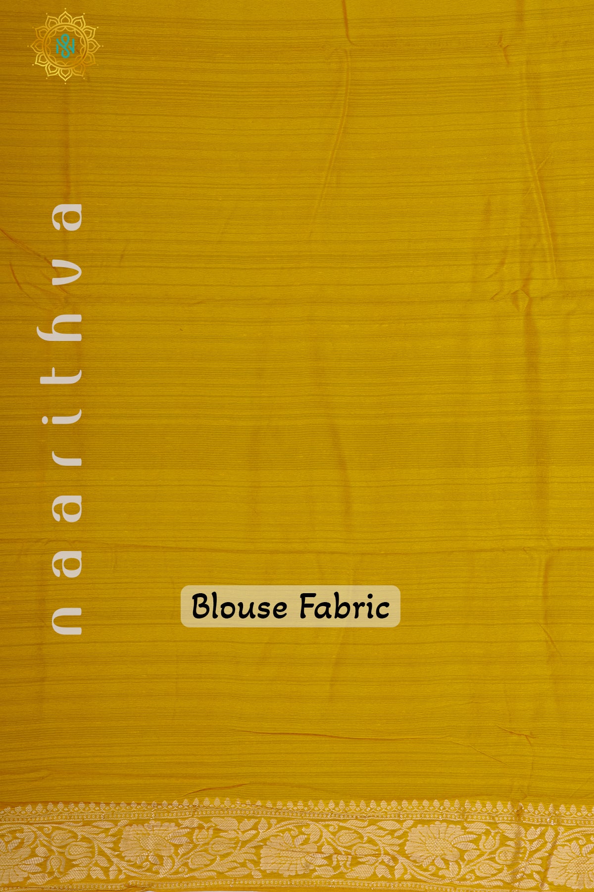 YELLOW - SEMI RAW SILK