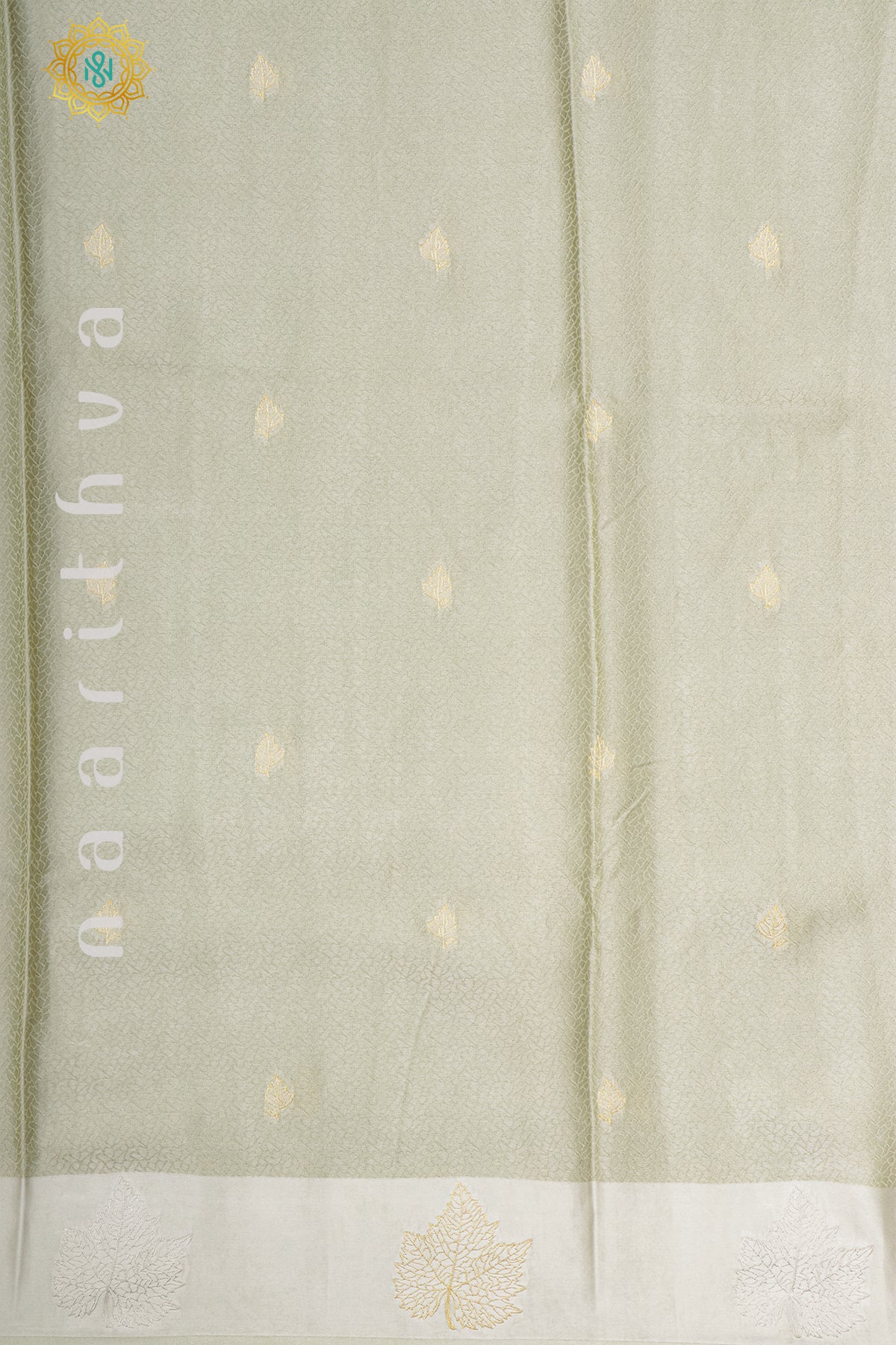 PISTA GREEN - SATIN BANARAS