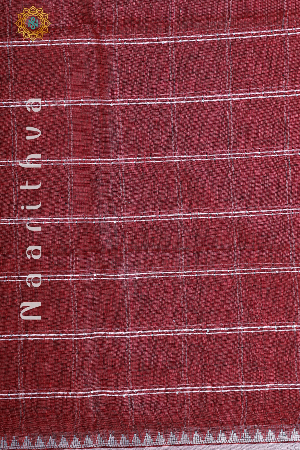 RED - PURE LINEN