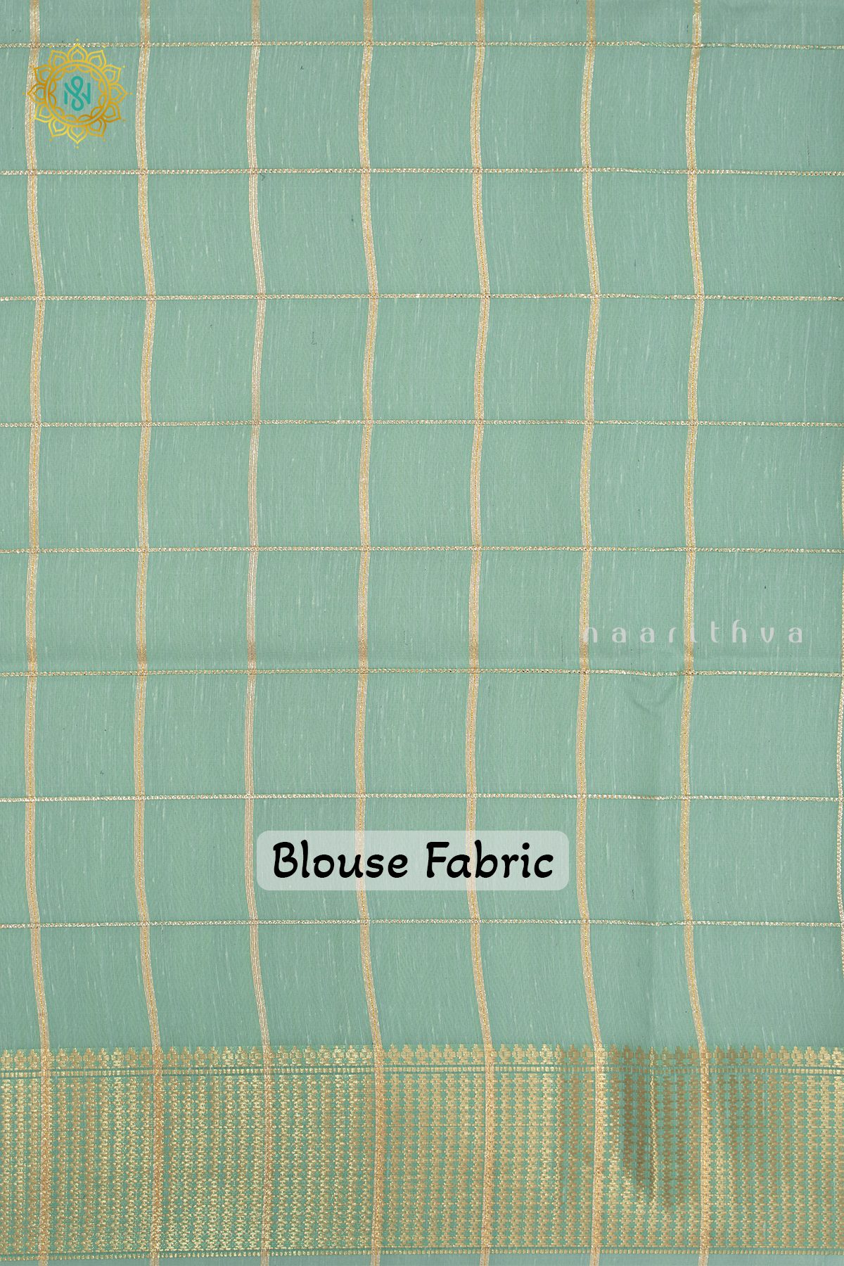 AQUA BLUE - LINEN BY COTTON