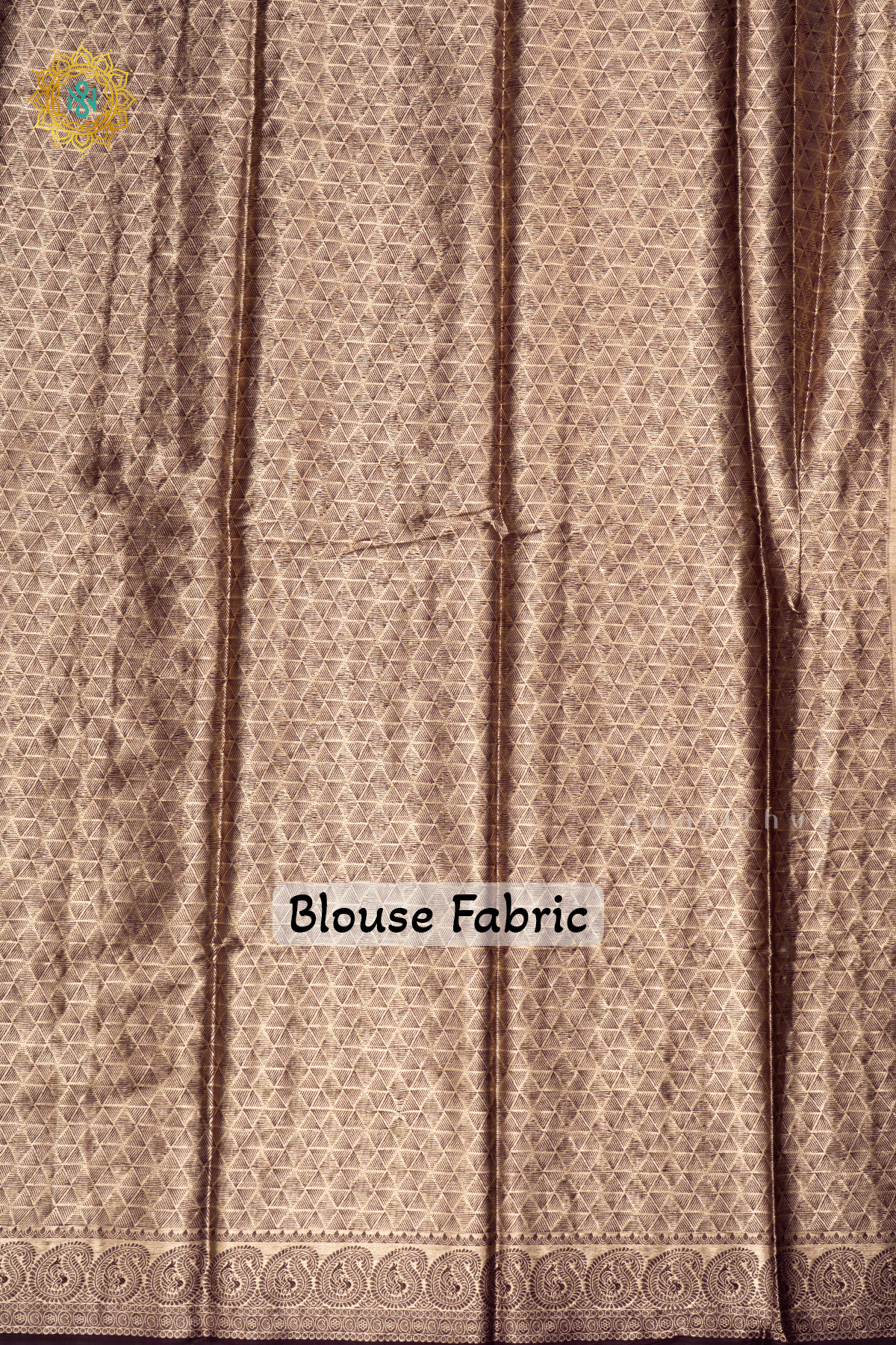 Lavender With Deep Purple Semi Mysore Crepe Saree With Plain Body And Contrast Mango Zari Border