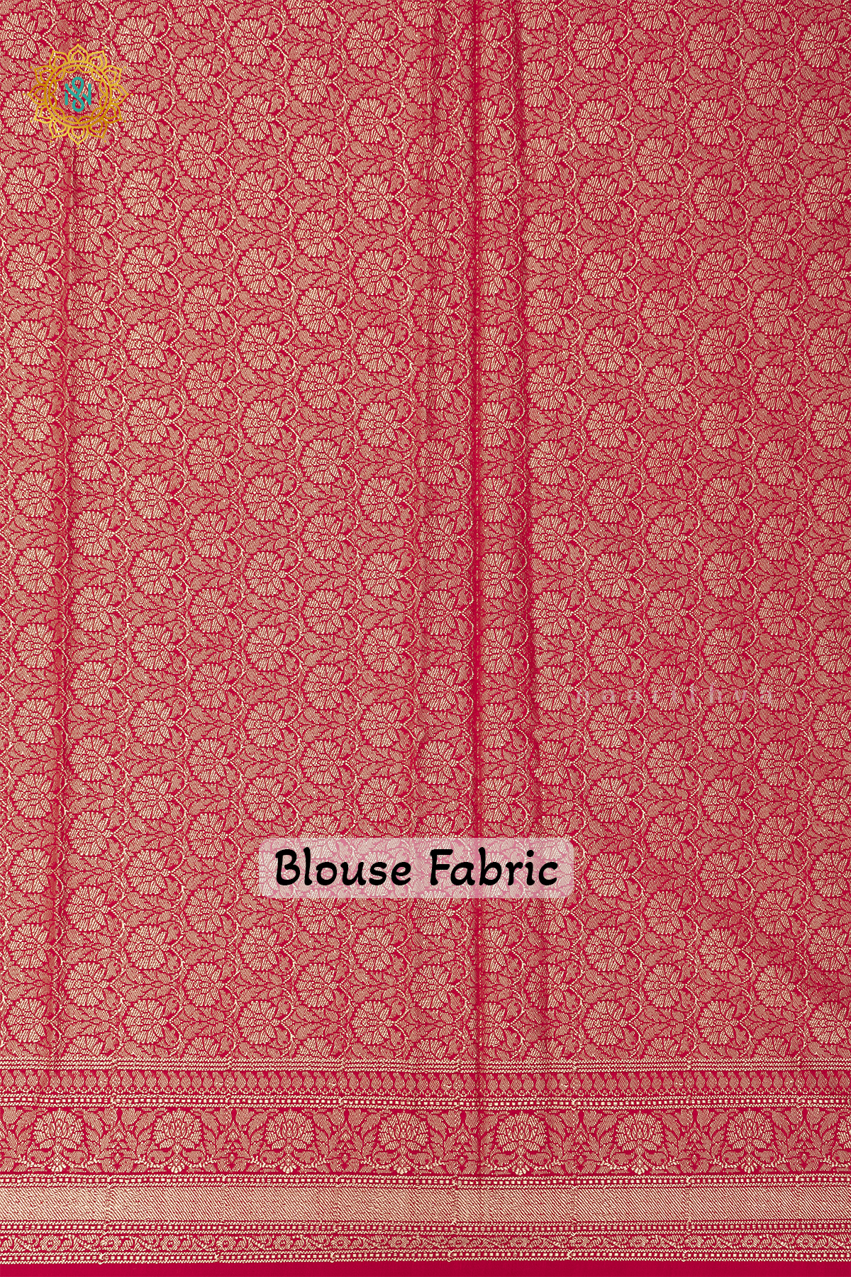 BLACK WITH RED - JUTE COTTON