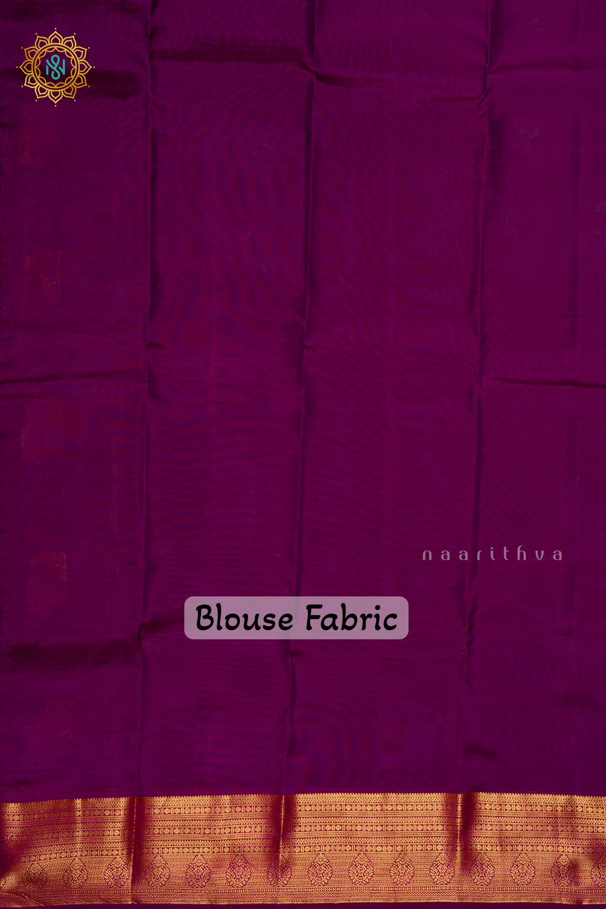 Dual Shade of Peacock Blue With Wine Pure Mix Kanjivaram Silk Saree with Zari Woven Stripes, Buttas and Zari Woven Contrast Border