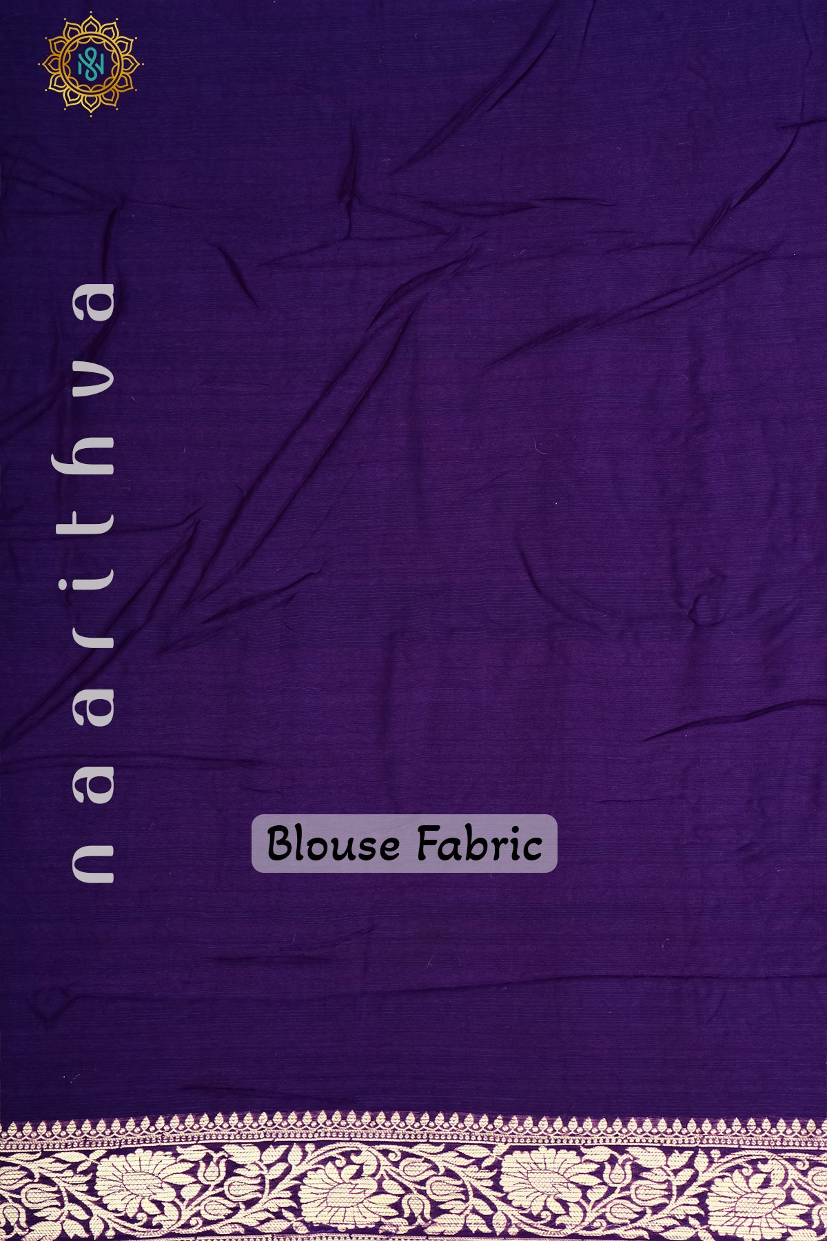 PURPLE - SEMI RAW SILK