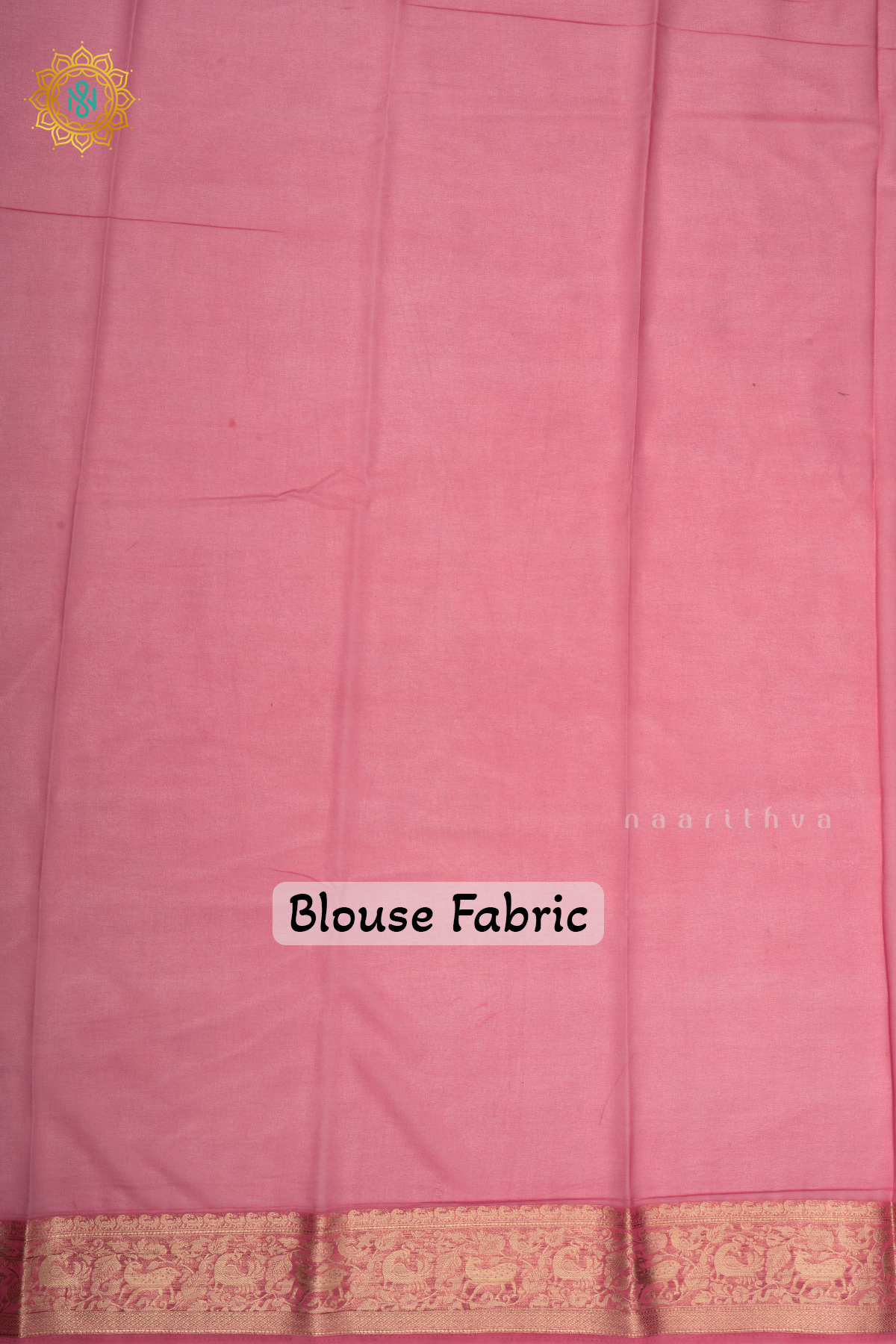 PEACHISH PINK - SEMI GEORGETTE