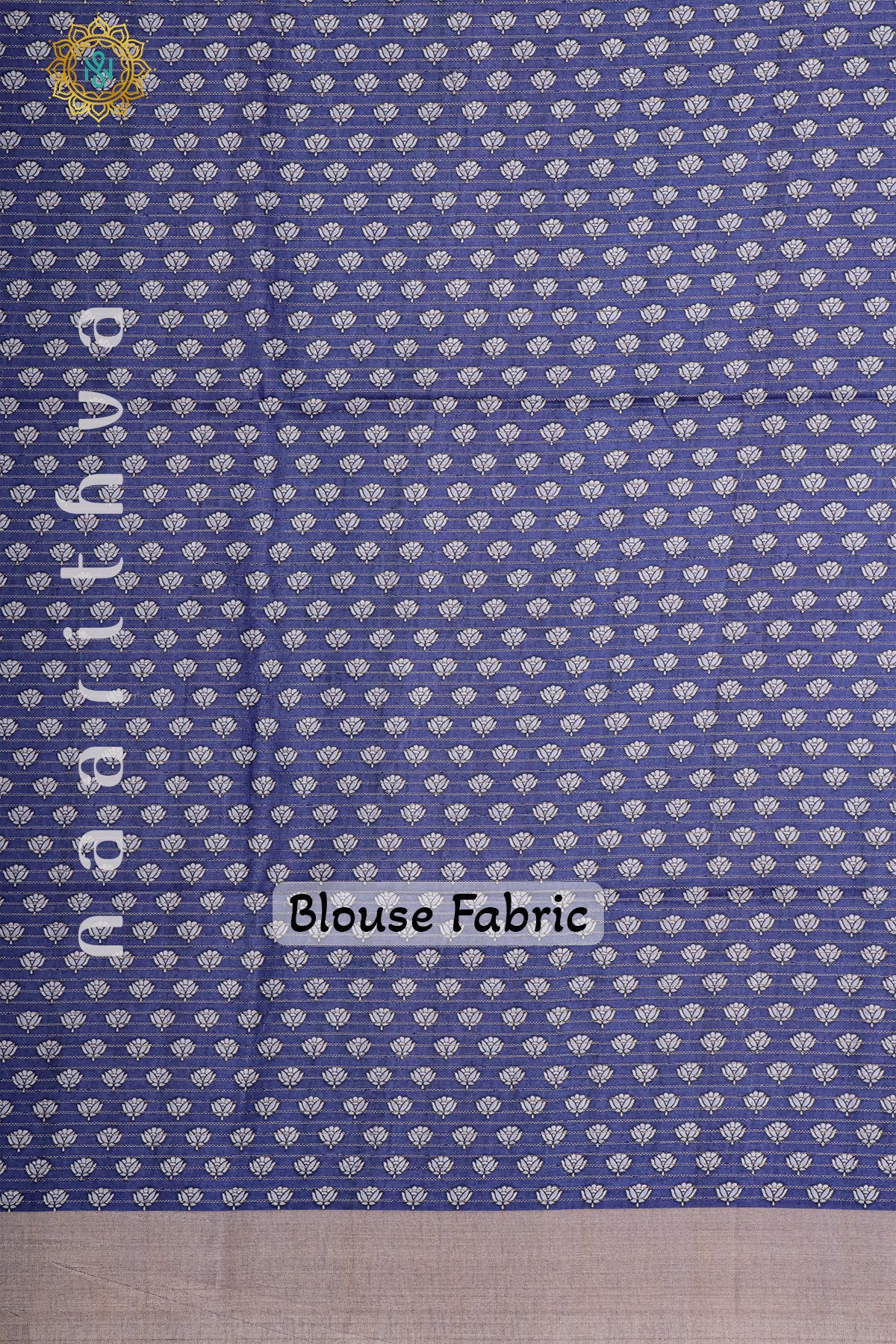 BLUE - SEMI TUSSAR SILK