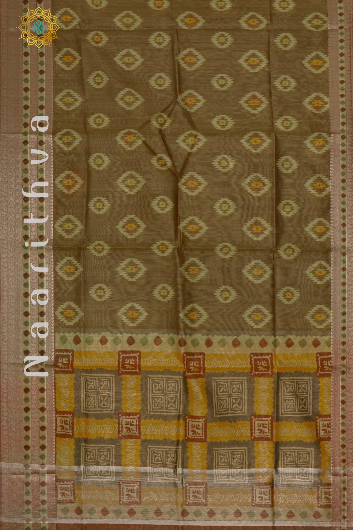 BROWN - MOONGA SILK COTTON