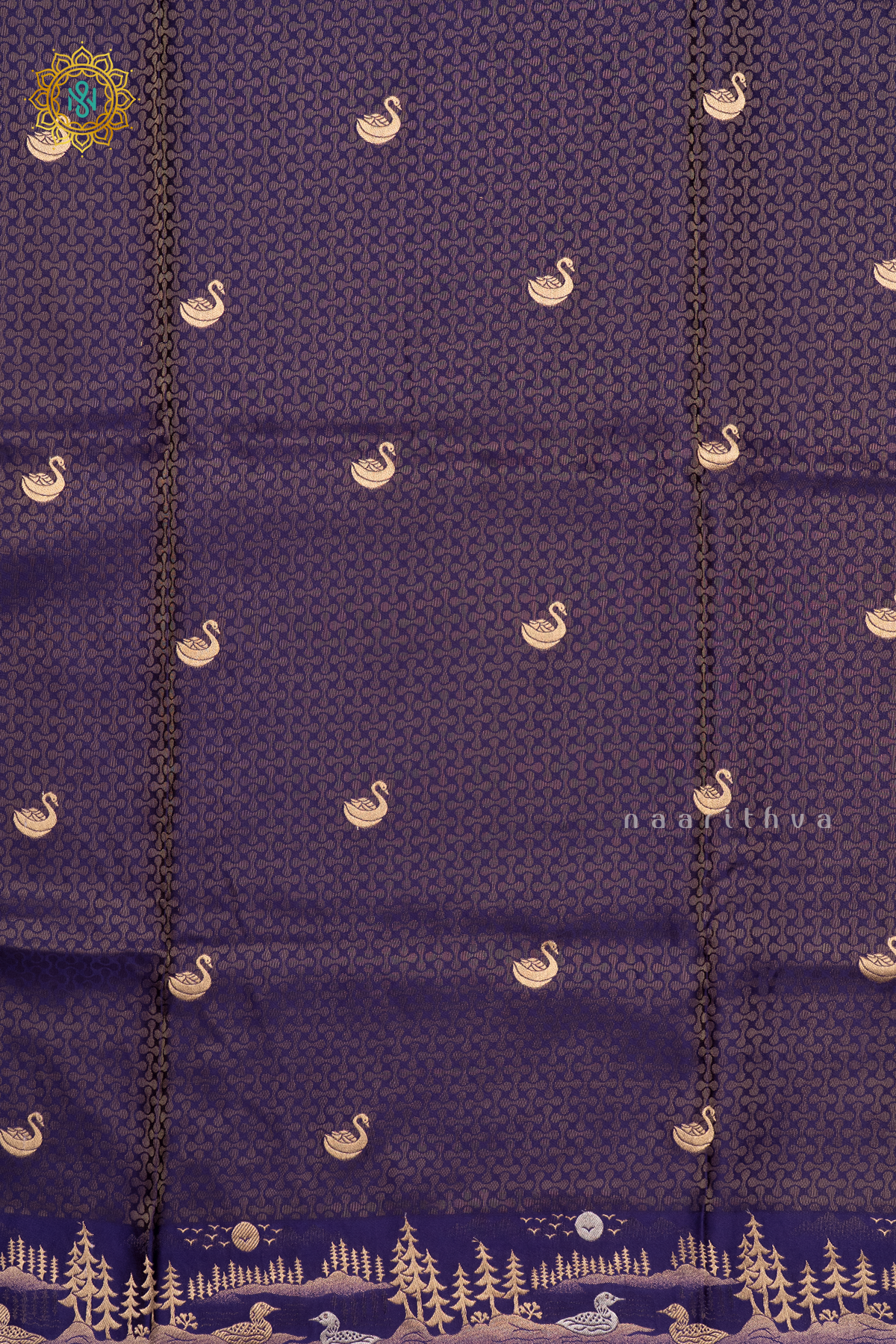 PURPLE - SATIN CREPE