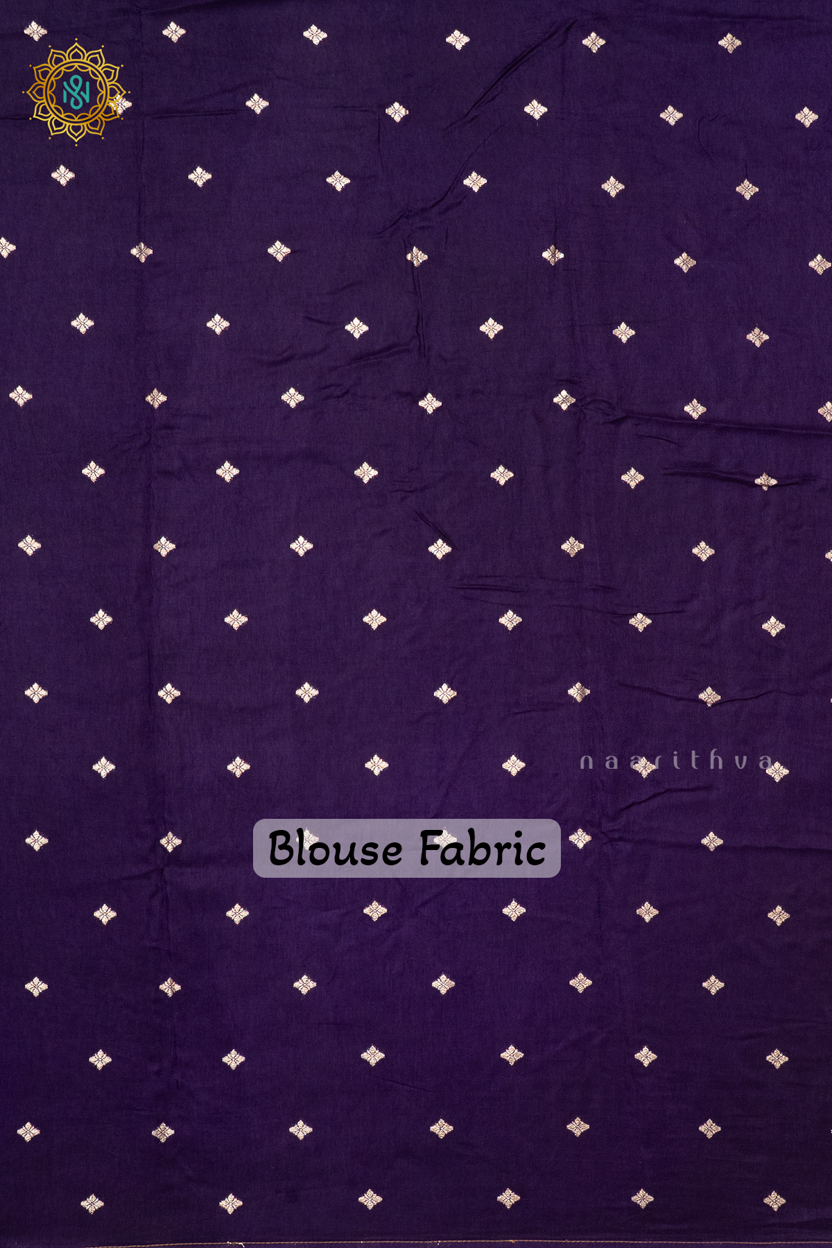 YELLOW WITH PURPLE - DOLA SILK