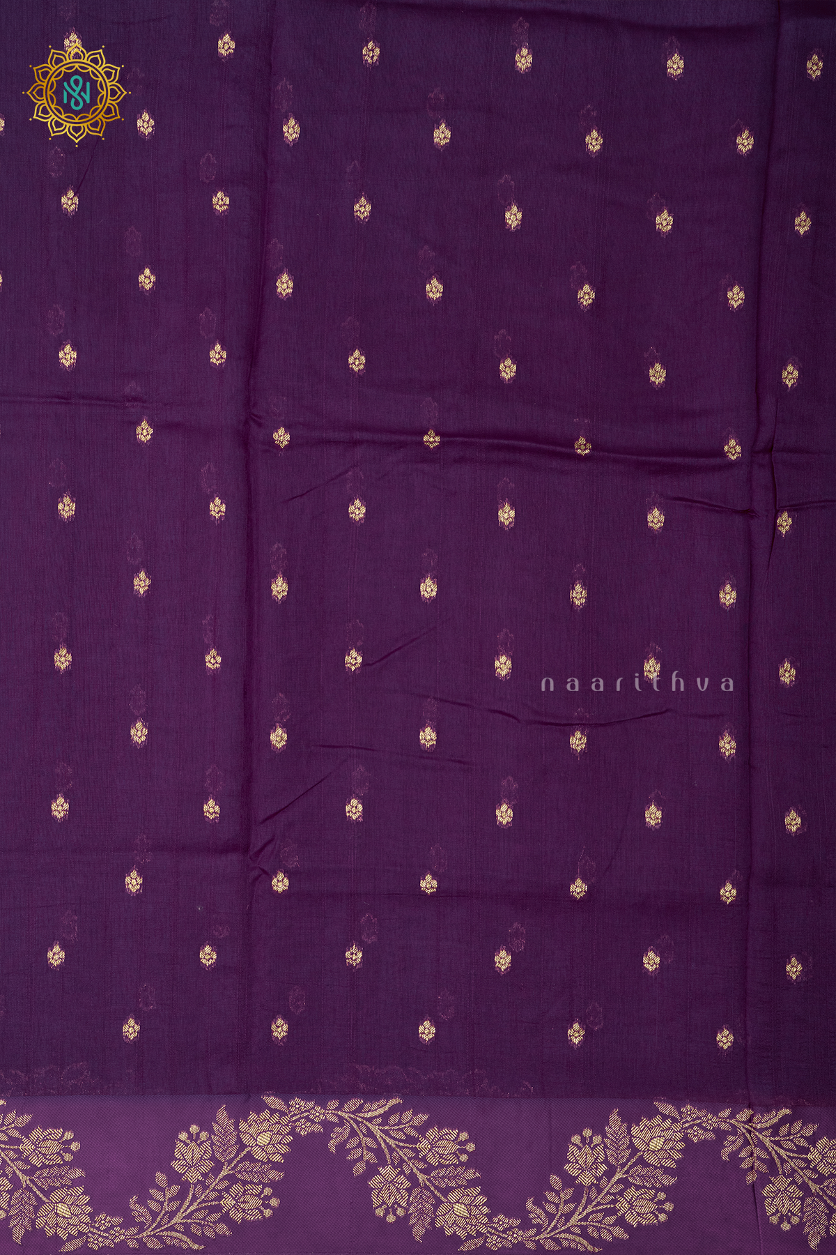 MAGENTA - SEMI TUSSAR SILK