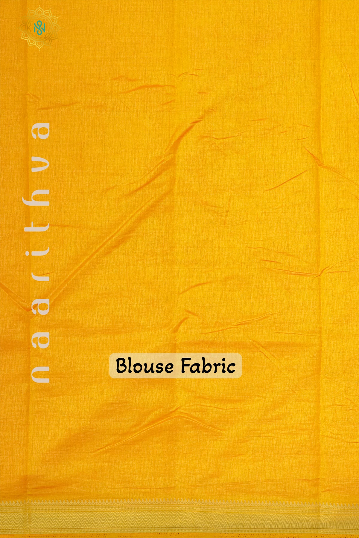 MANGO YELLOW - SEMI RAW SILK