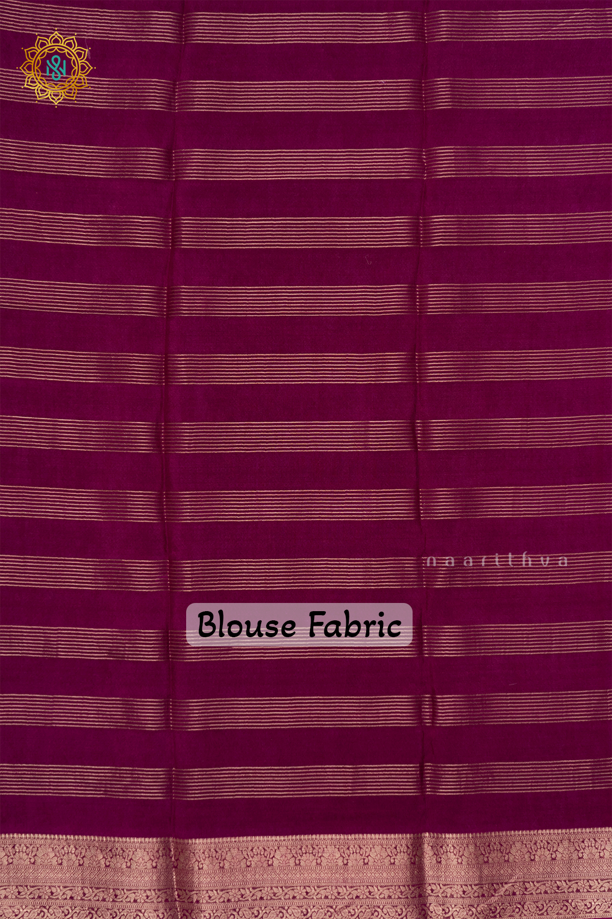 OFF WHITE WITH WINE - SEMI GEORGETTE