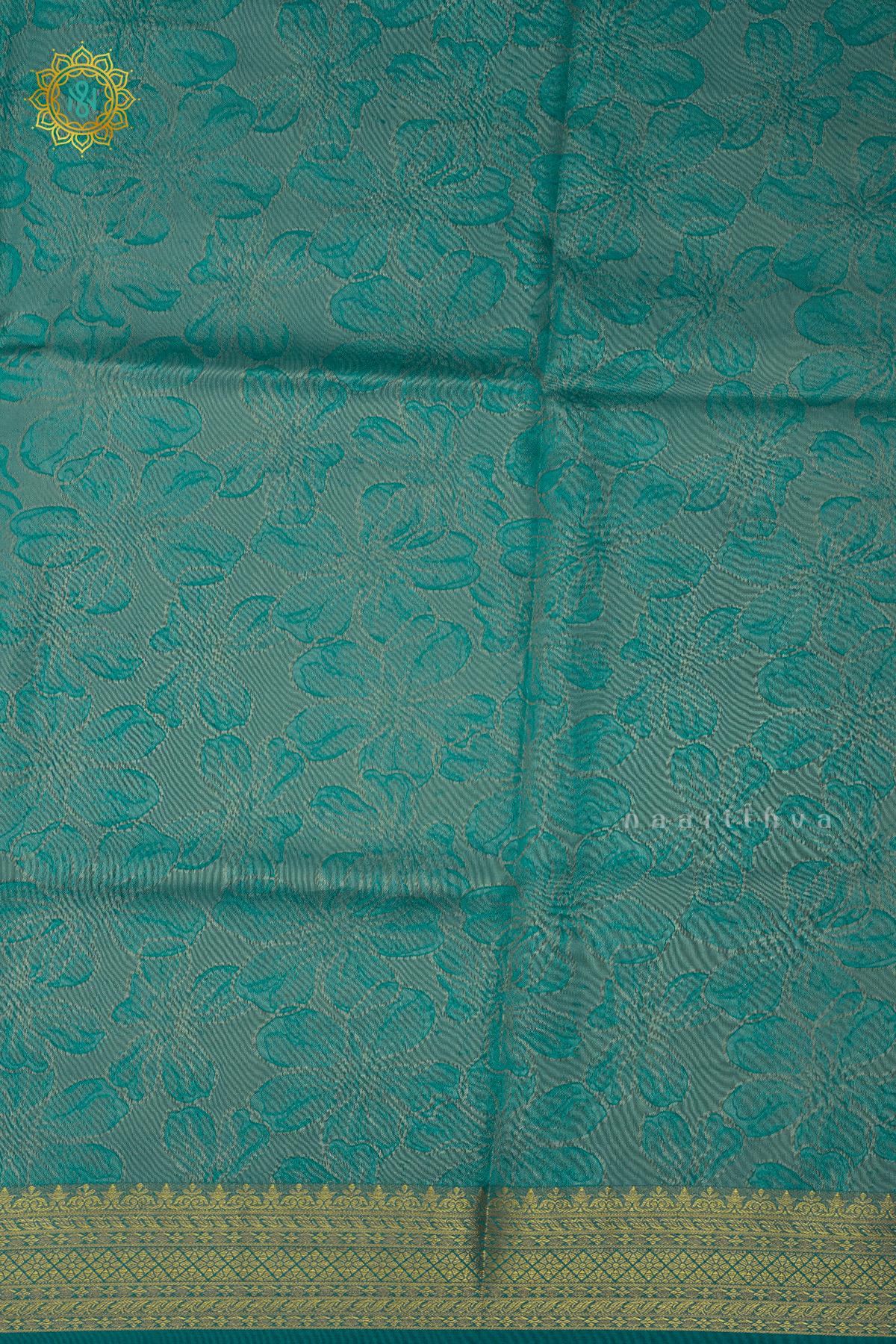 SKY BLUE WITH PINK - SEMI TISSUE