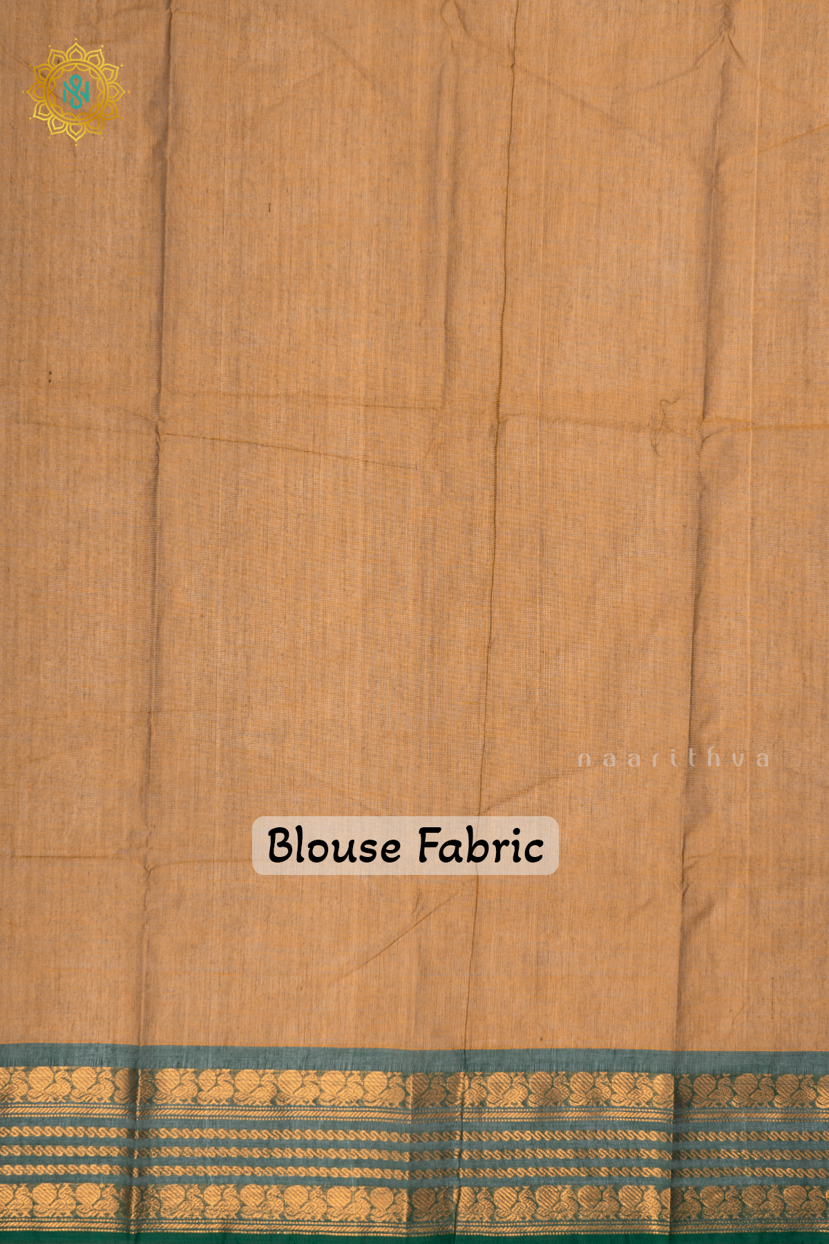 Mustard With Green - Chettinad Cotton Saree Allover Thread Woven Buttas With Contrast Zari Border