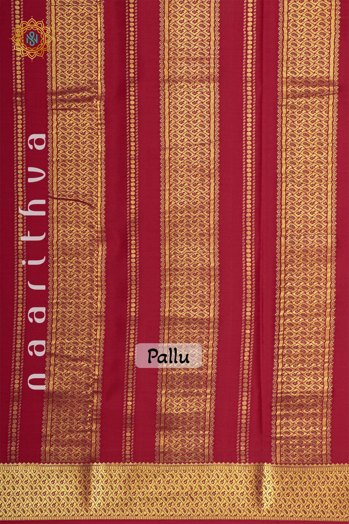 RED - PURE MYSORE CREPE SILK