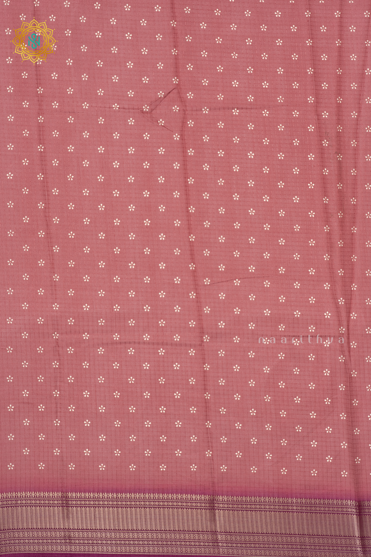 PEACH WITH WINE - DOLA SILK