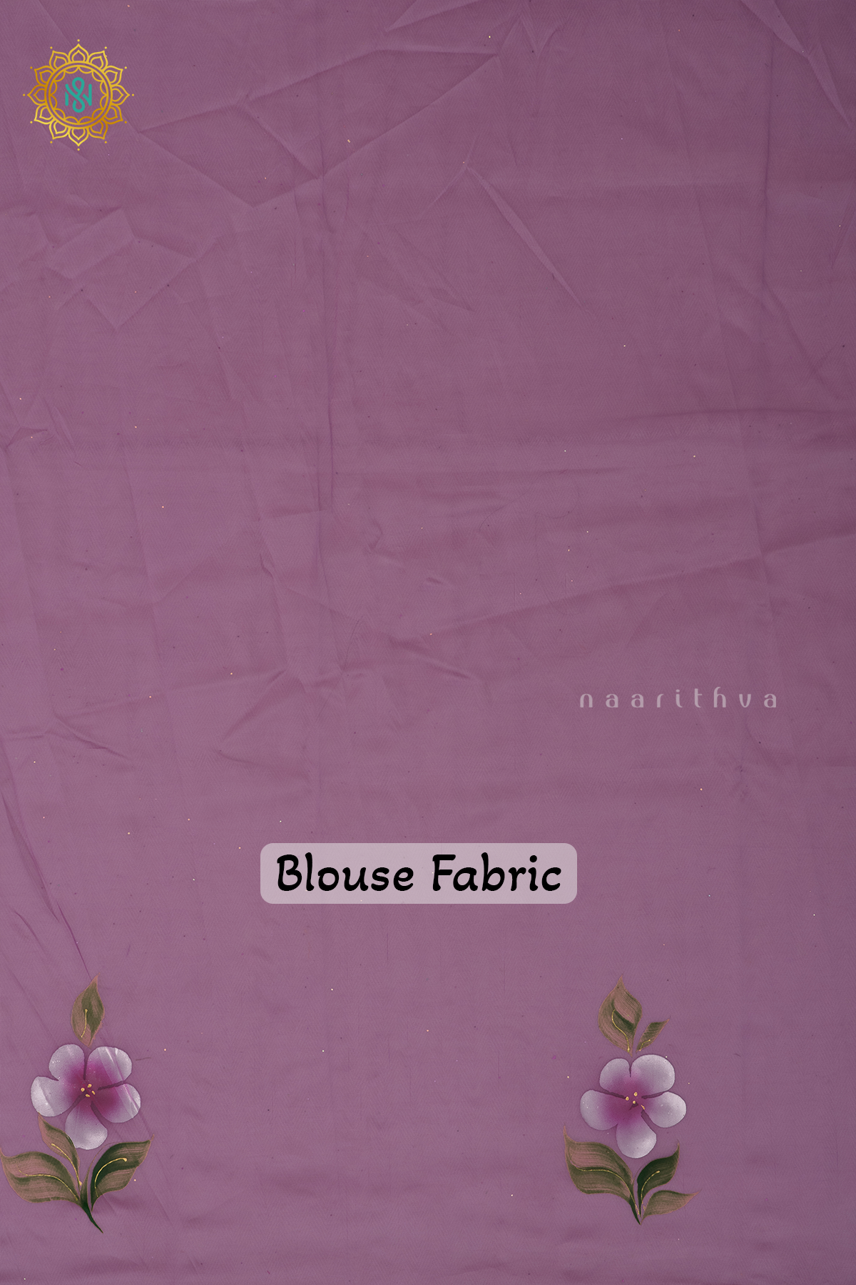 MAGENTA - ORGANZA HAND PAINTED