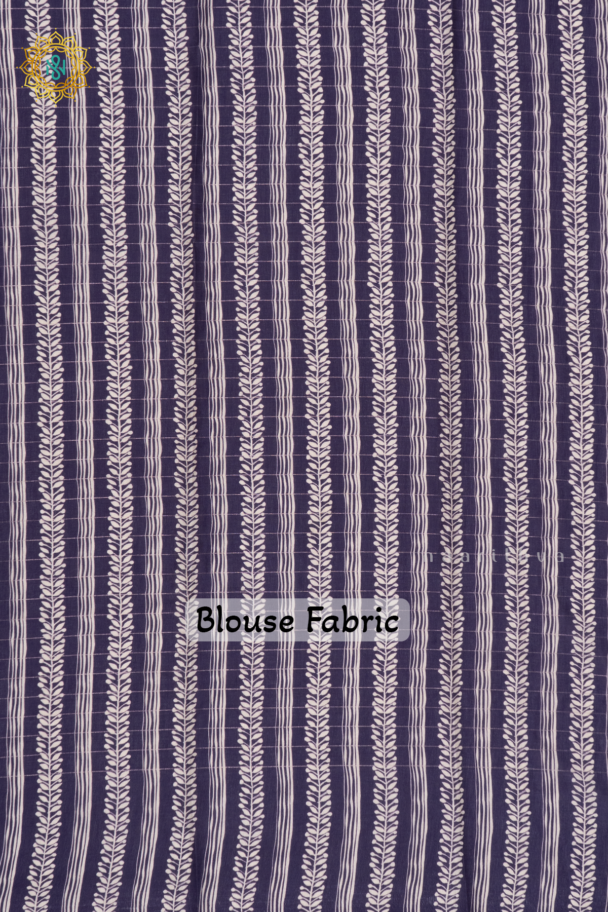 BROWN WITH BLUE - SEMI TUSSAR