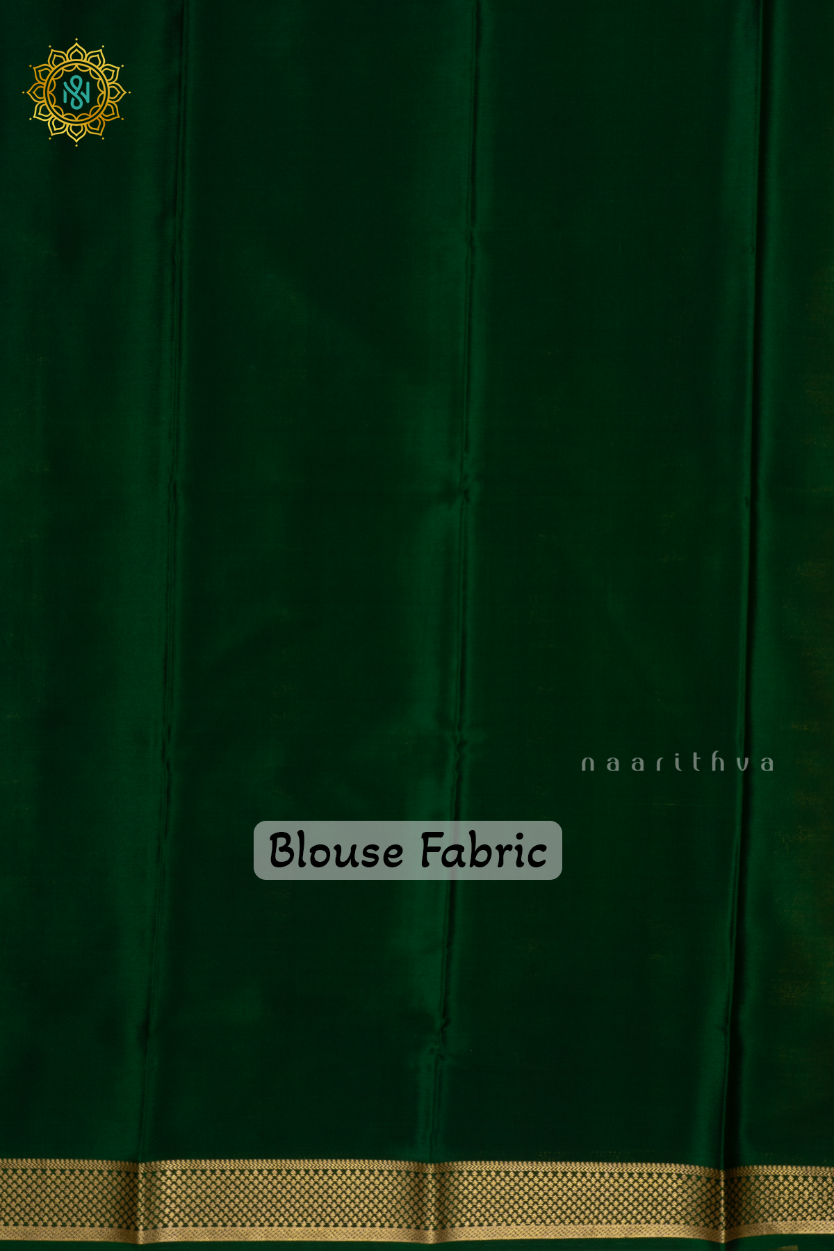 Mustard Yellow With Bottle Green Pure Mysore Crepe Silk Saree with Plain Body and Contrast Zari Border