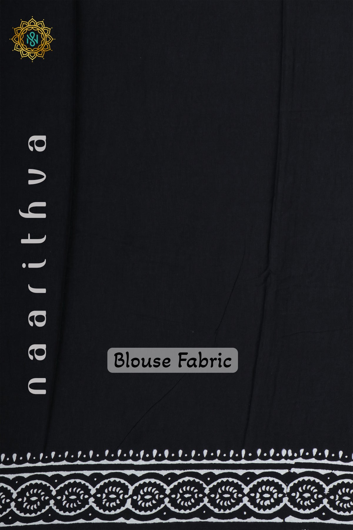 BLACK WITH WHITE - MUL COTTON