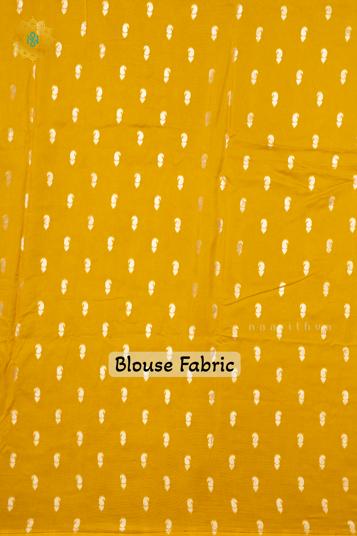OLIVE GREEN WITH YELLOW - DOLA SILK