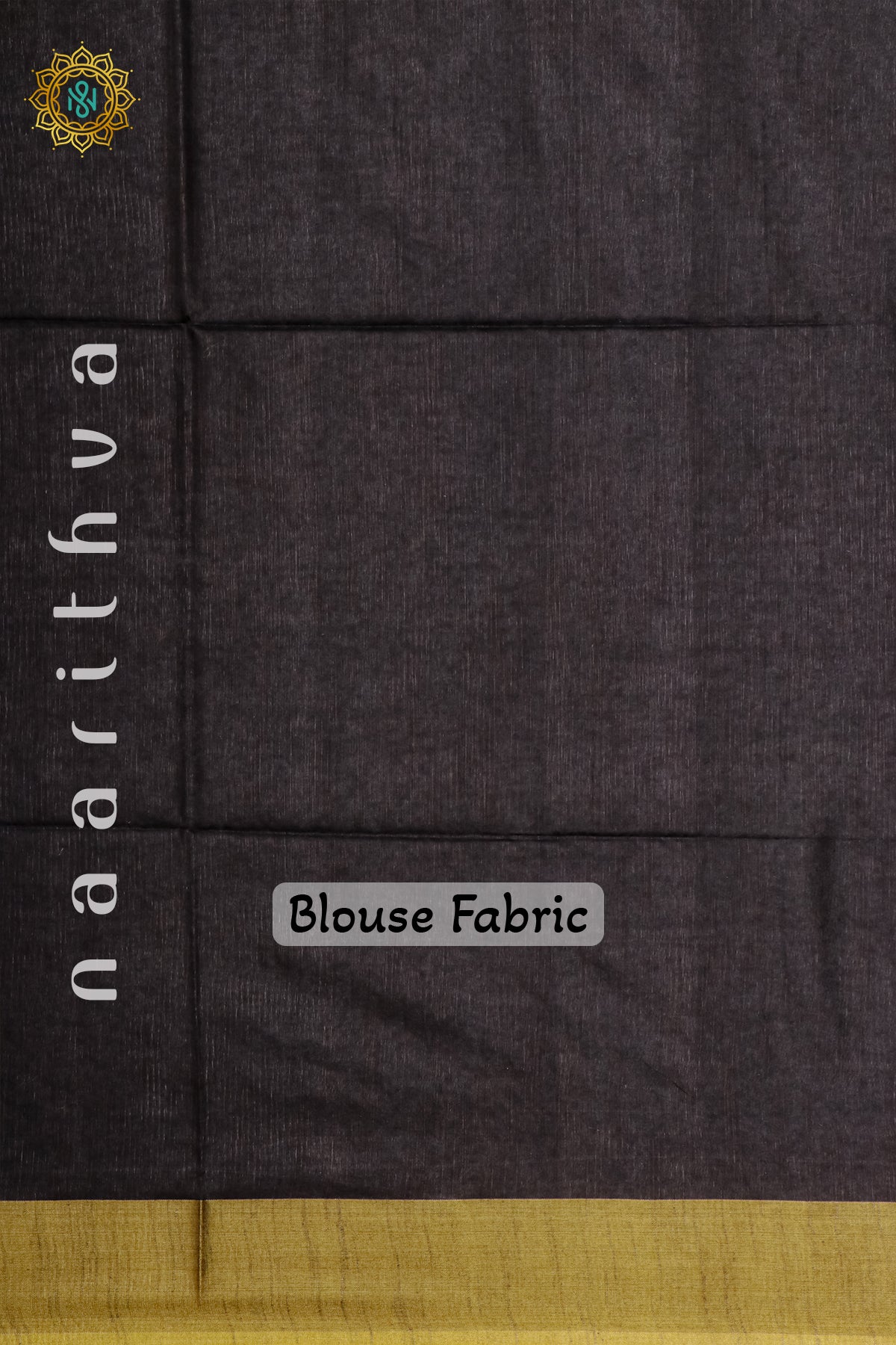 BLACK - SLUB COTTON