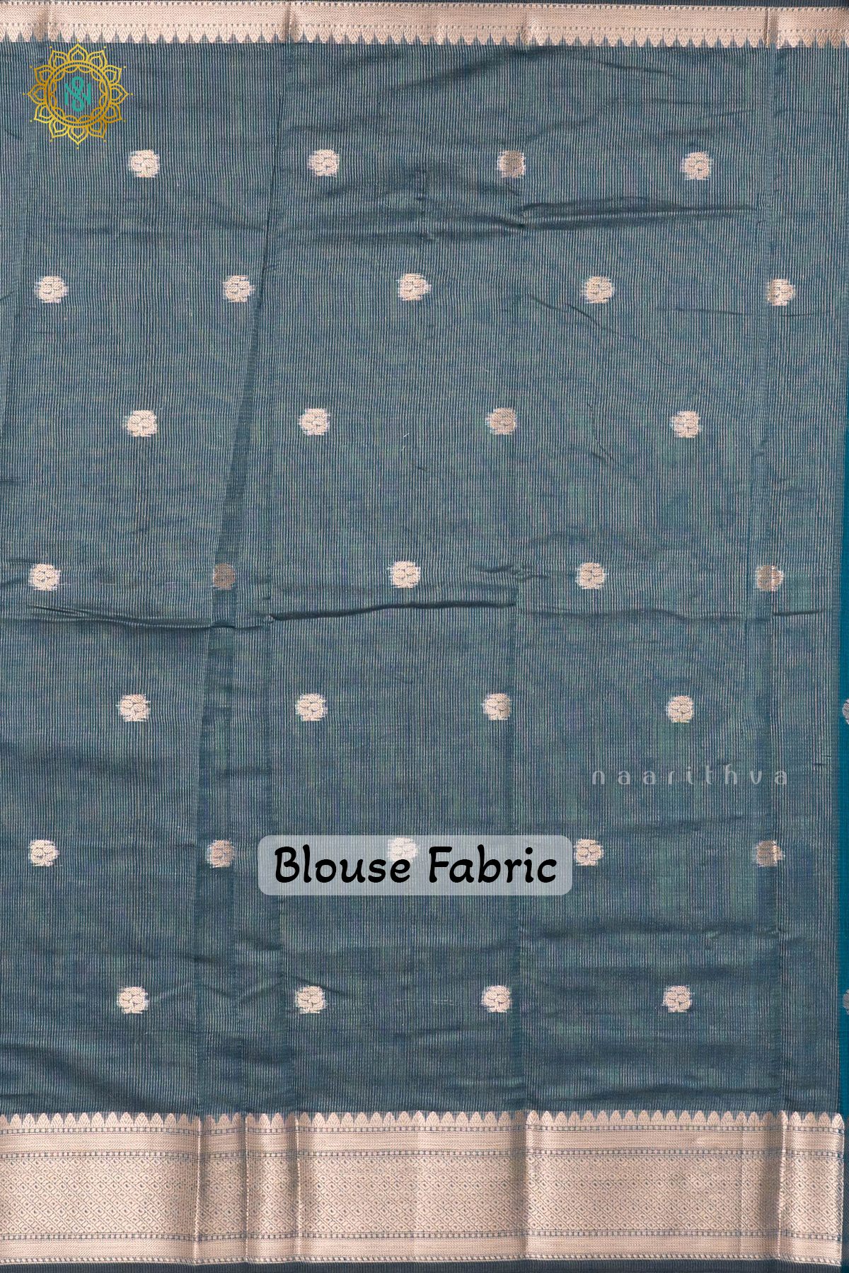 TEAL BLUE - SILK COTTON