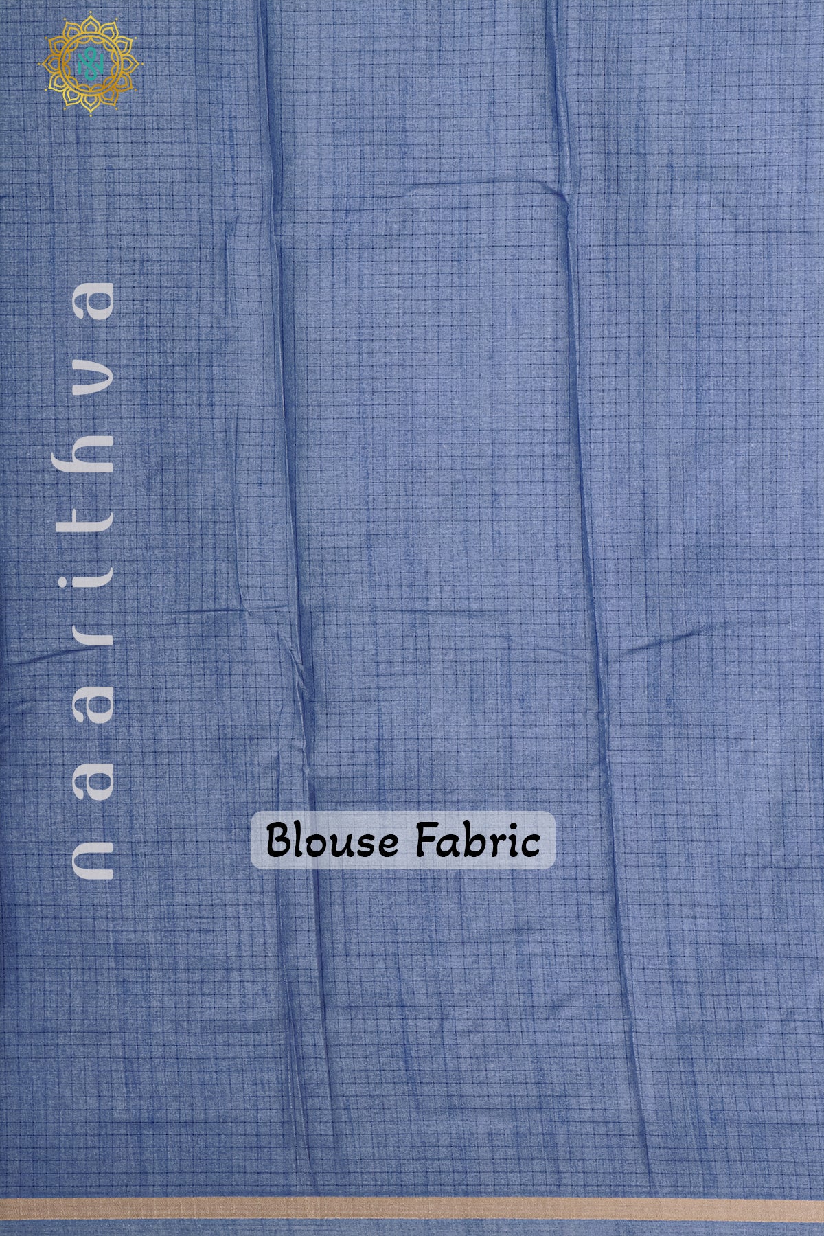 BLUE - SEMI TUSSAR SILK